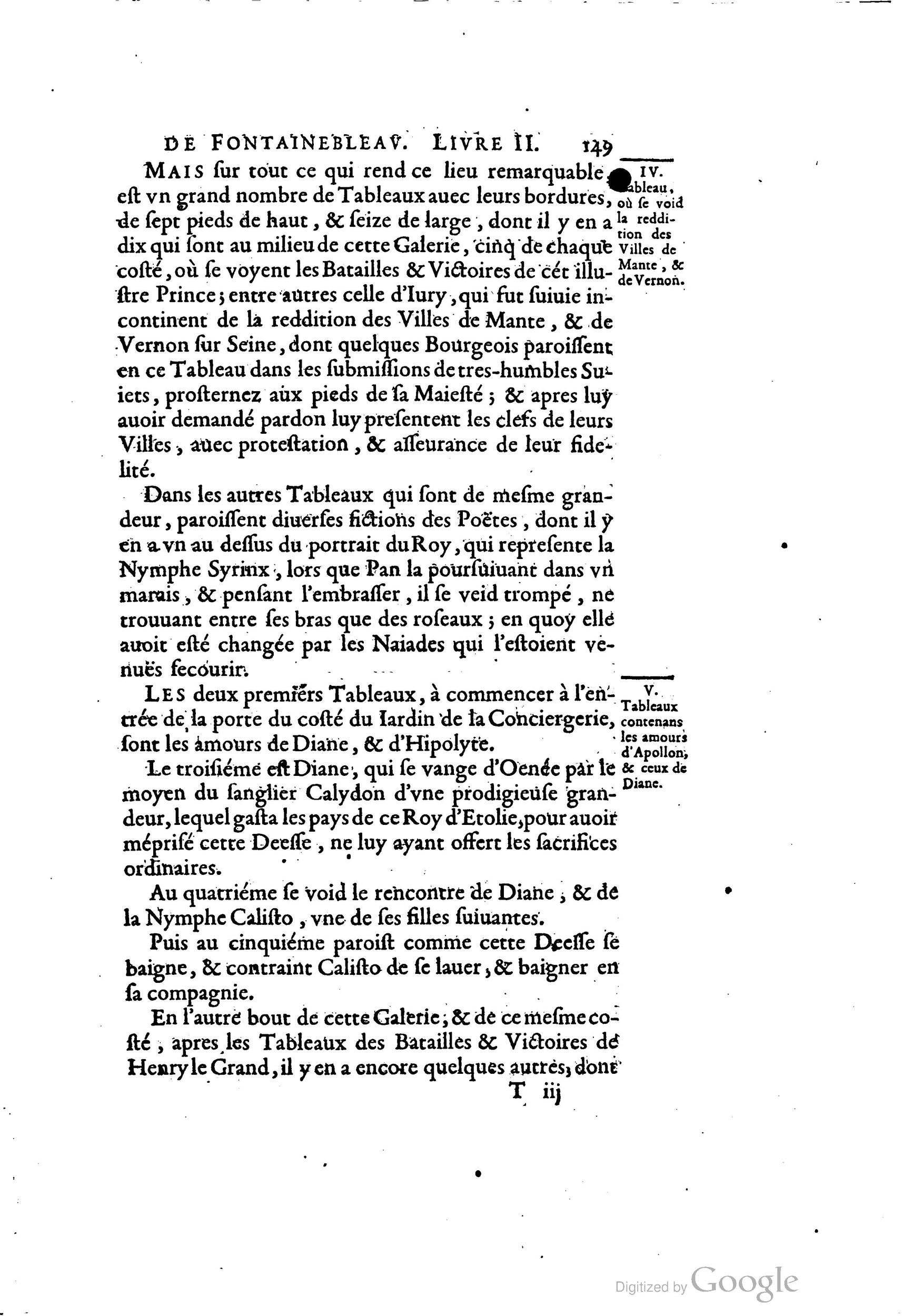 1642 - Sébastien Cramoisy - Trésor des merveilles de la maison royale de Fontainebleau - BM Lyon 1642 - Sébastien Cramoisy - Trésor des merveilles de la maison royale de Fontainebleau - BM Lyon