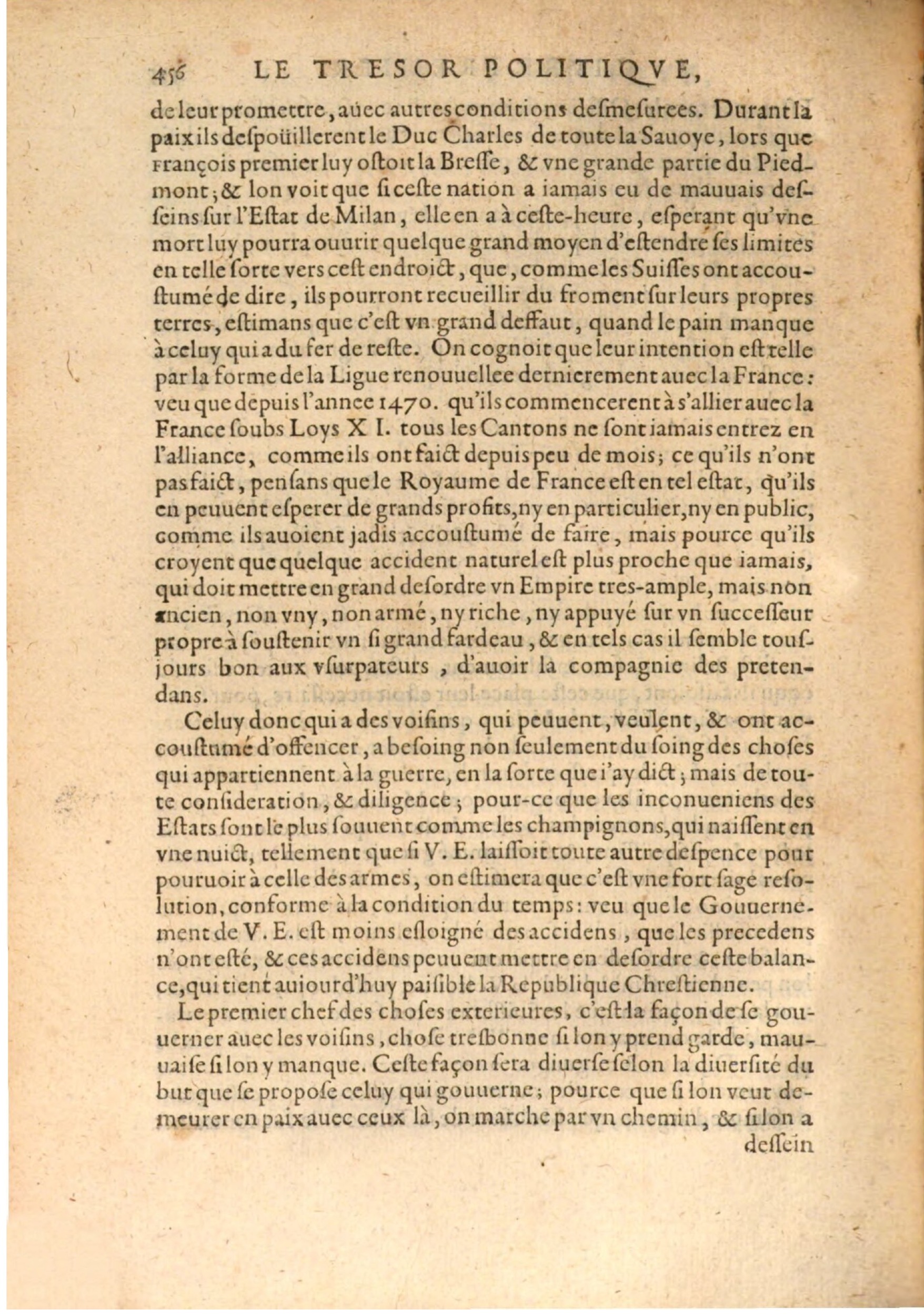 1608 - Nicolas Du Fossé - Trésor politique - BSB Munich