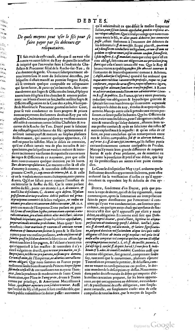 1629 - Veuve Nicolas Buon - Trésor du droit français (29620 T. 1) - BM Lyon