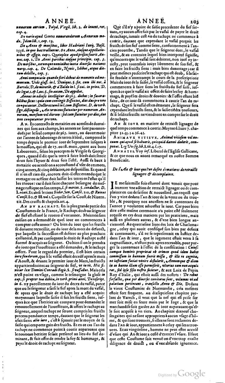 1629 - Veuve Nicolas Buon - Trésor du droit français (21754 T. 1) - BM Lyon