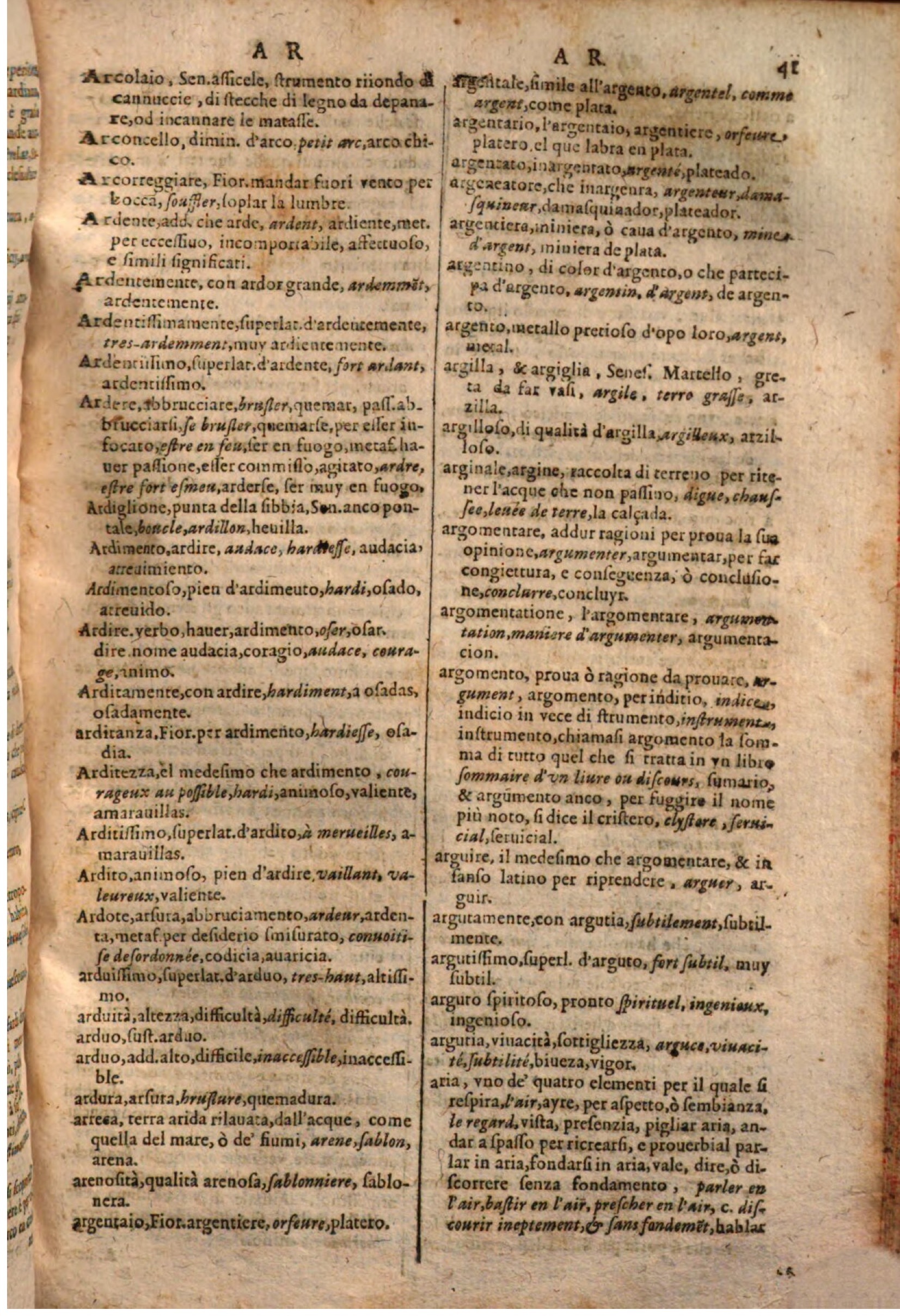 1644 - Jacques Crespin - Trésor des trois langues - Passau 1644 - Jacques Crespin - Trésor des trois langues - Passau