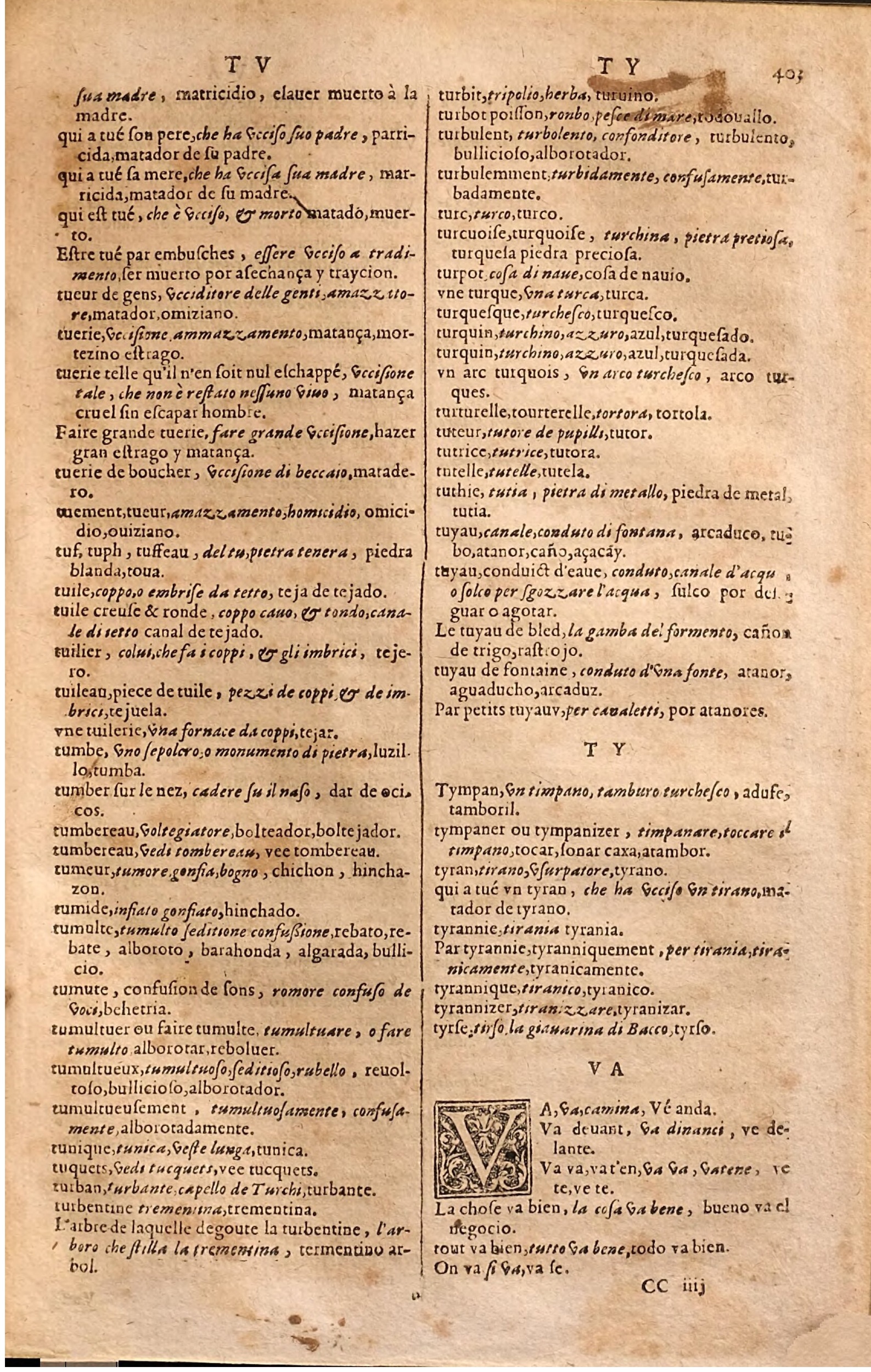 1627 - Jacques Crespin - Trésor des trois langues (Seconde partie) - Regensburg