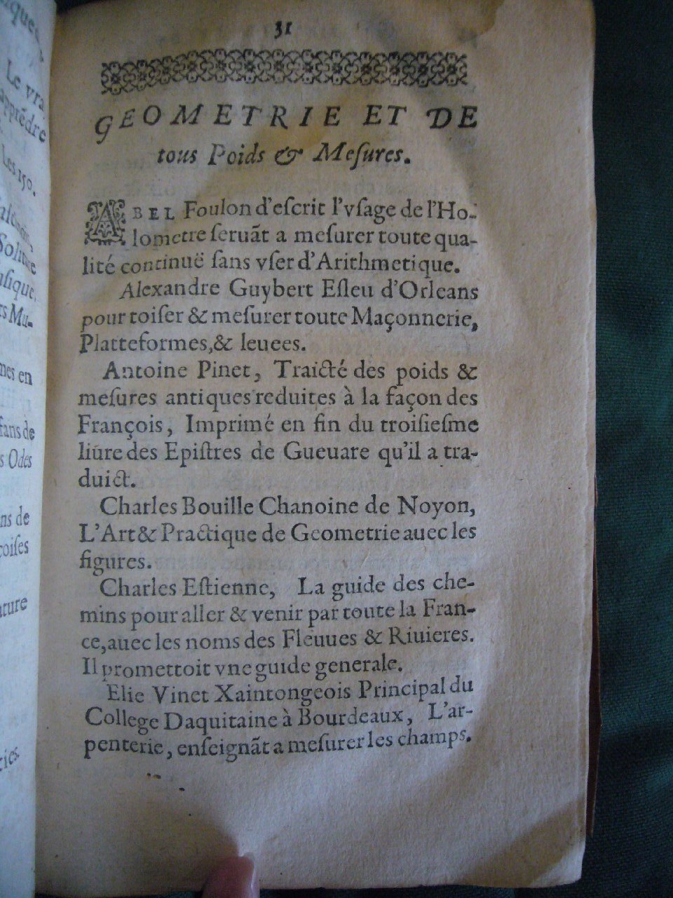 1602 - François Jacquin - Trésor des bons esprits français - BnF Arsenal