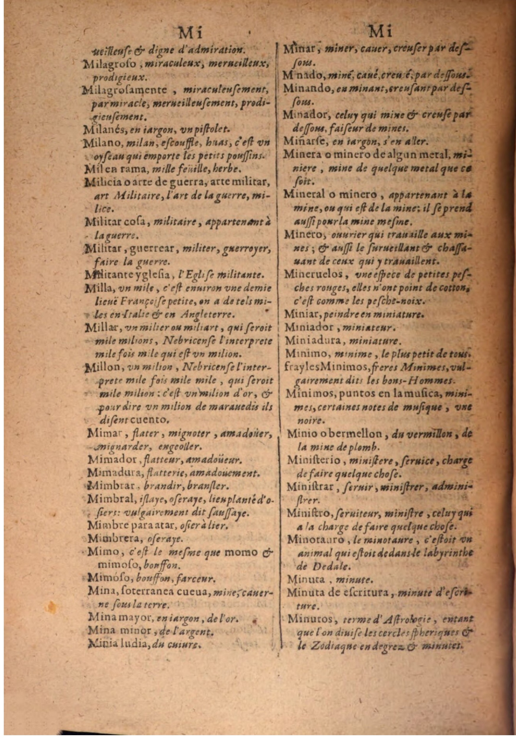 1645 - A. de Sommaville et A. Courbé - Trésor des deux langues espagnole et française - BSB Munich