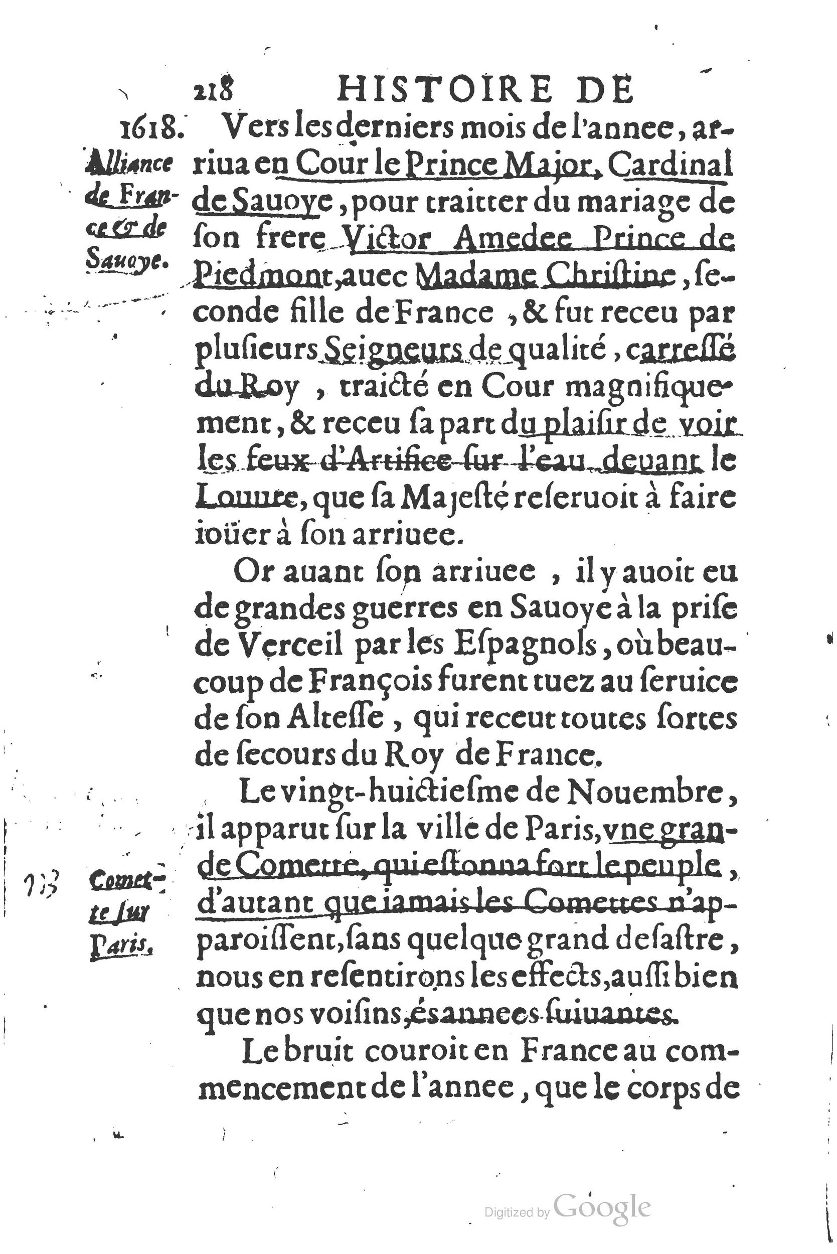1626 - Joseph Bouillerot - Trésor de l’histoire générale de notre temps - BSB Munich