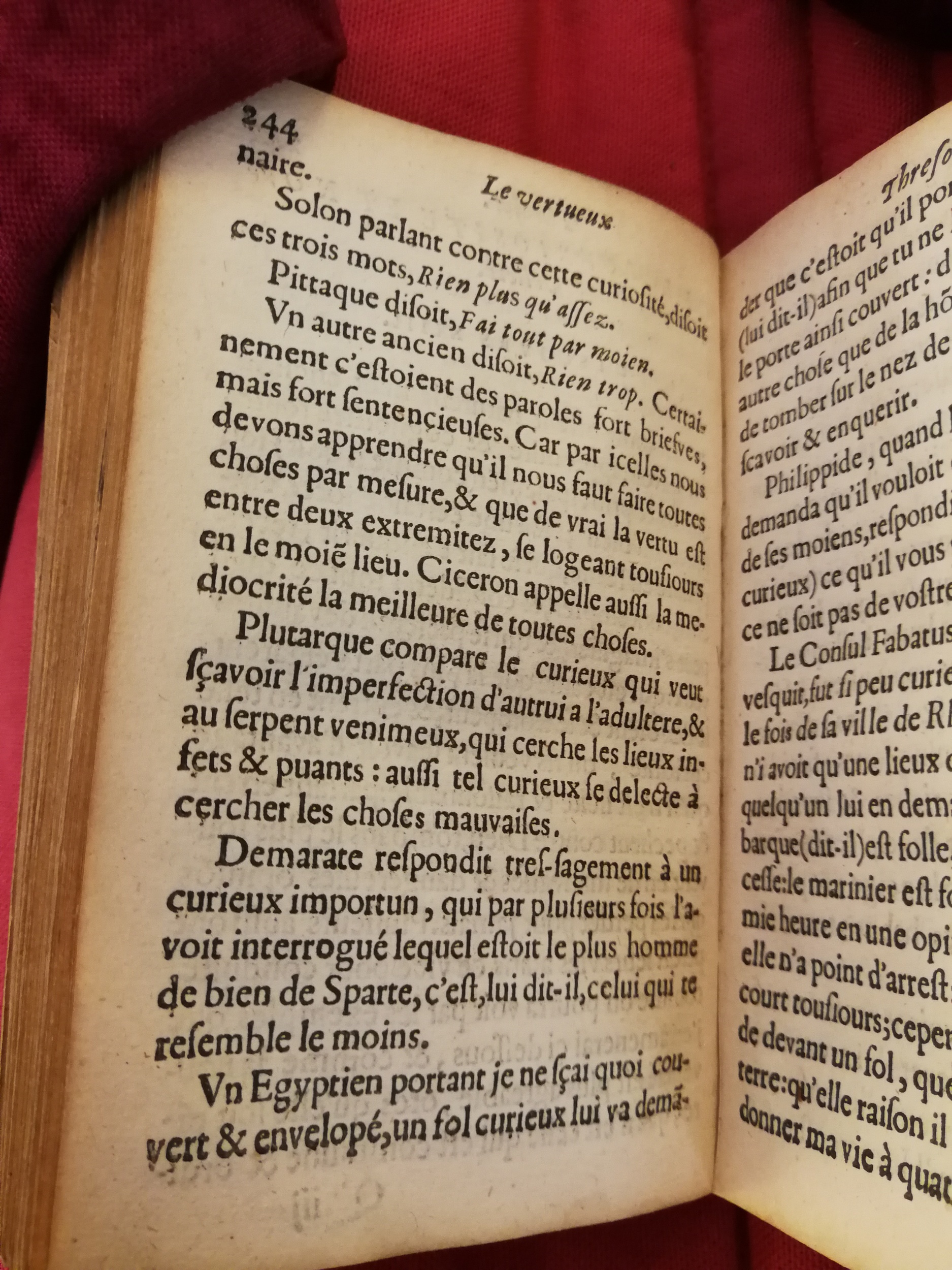 1599 - Thomas Portau - Vertueux trésor - Bibliothèque Sainte-Geneviève 1599 - Thomas Portau - Vertueux trésor - Bibliothèque Sainte-Geneviève