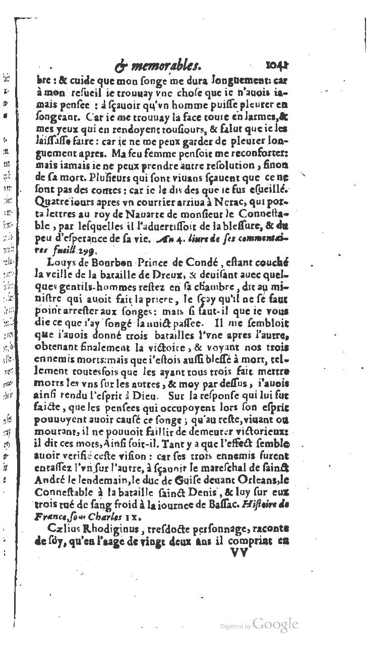 1610 - Paul Marceau - Trésor d’histoires admirables et mémorables - BSB Munich