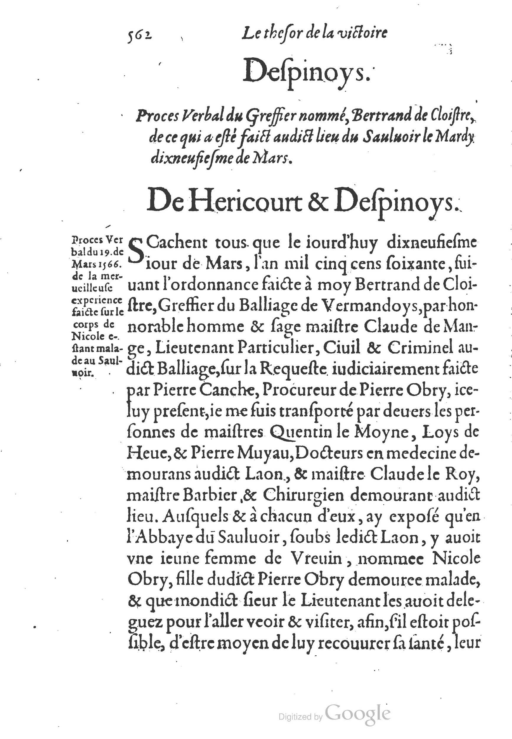 1578 - Nicolas Chesneau - Trésor et entière histoire de la triomphante victoire du corps de Dieu sur l’esprit malin - British Library 1578 - Nicolas Chesneau - Trésor et entière histoire de la triomphante victoire du corps de Dieu sur l’esprit malin - British Library