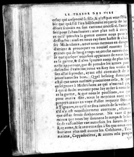 1574 - Benoît Rigaud - Trésor des vies de Plutarque - Avignon
