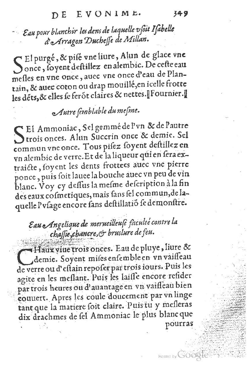 1557 - Antoine Vincent - Trésor d’Evonyme Philiatre - UC Madrid