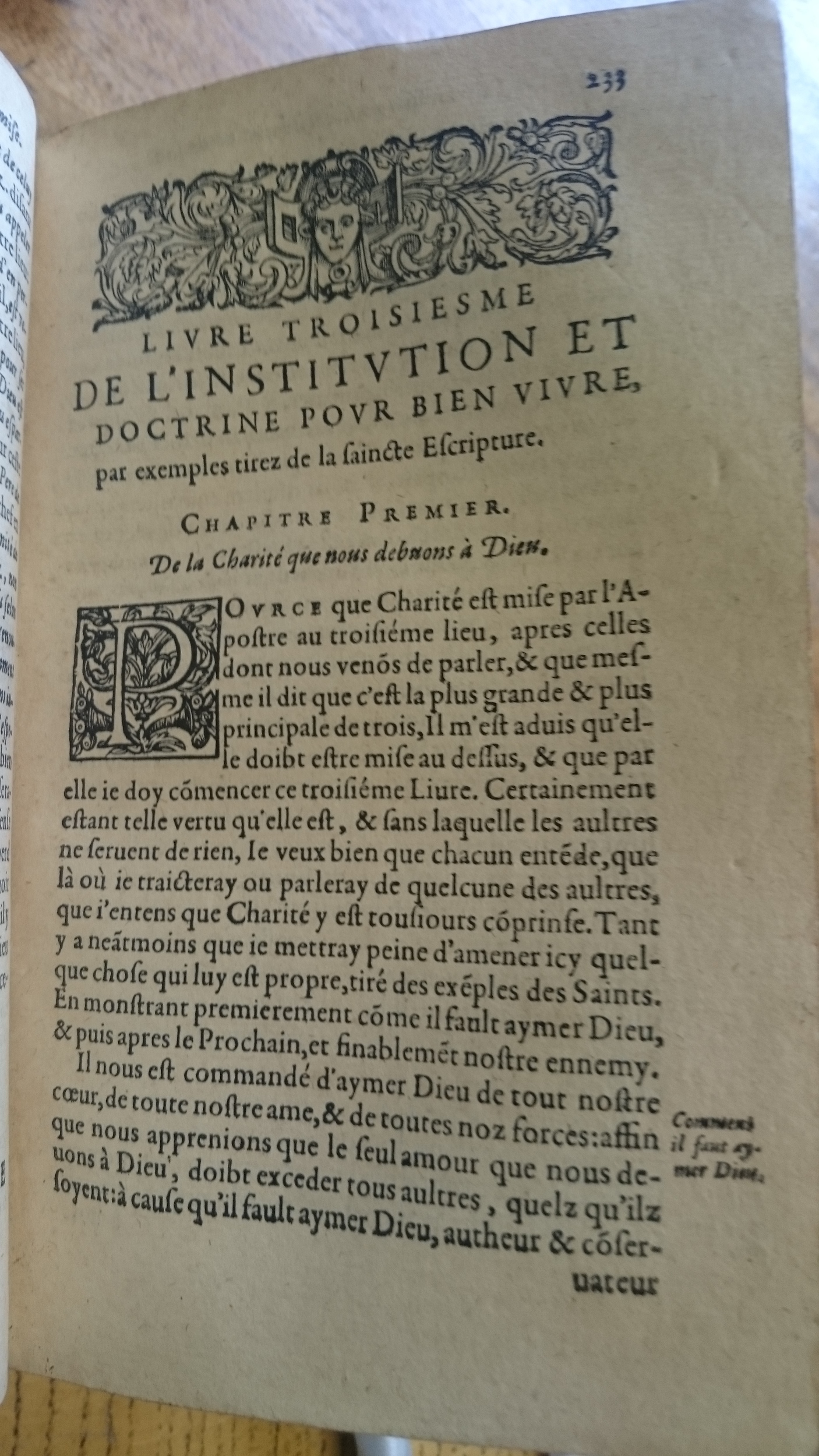 1585 - Jean Bogard - Trésor des faits et dits mémorables des hommes saints et illustres - Douai Quincy