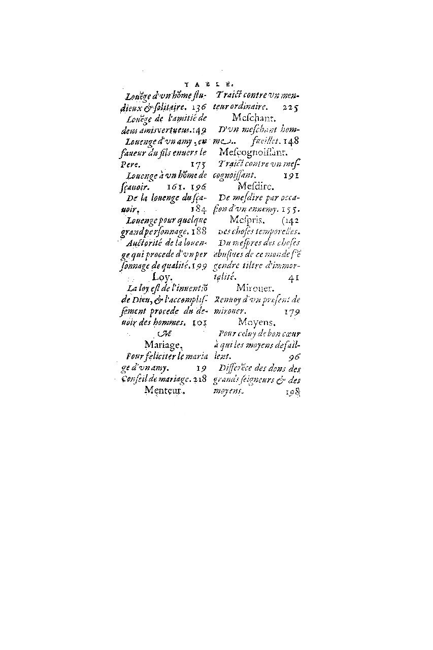 1572 - Nicolas Du Chemin - Finances et Trésor de la plume française - BM Lyon