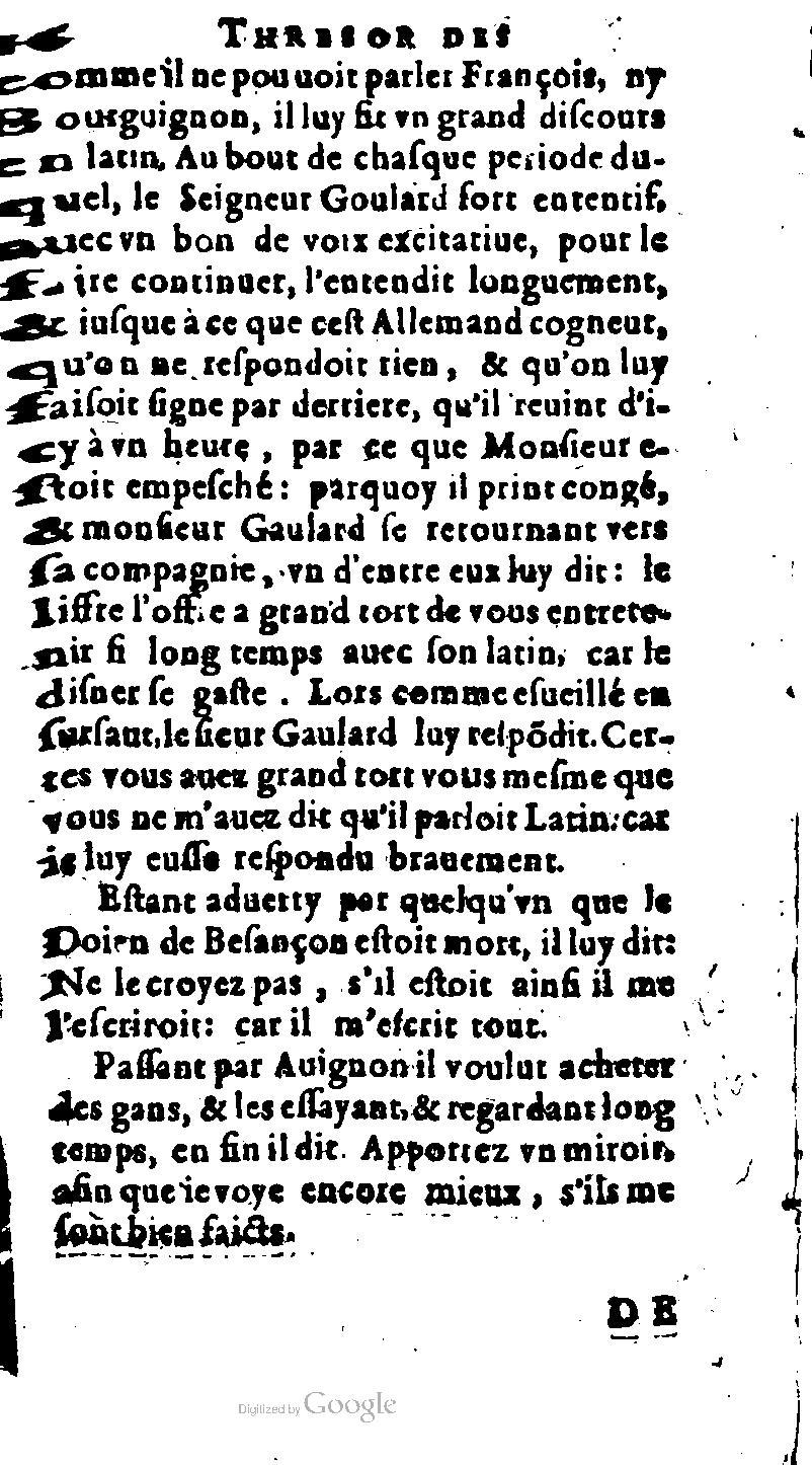 1616 - Balthazar Bellère - Trésor des récréations - NK ČR Prague 1616 - Balthazar Bellère - Trésor des récréations - NK ČR Prague