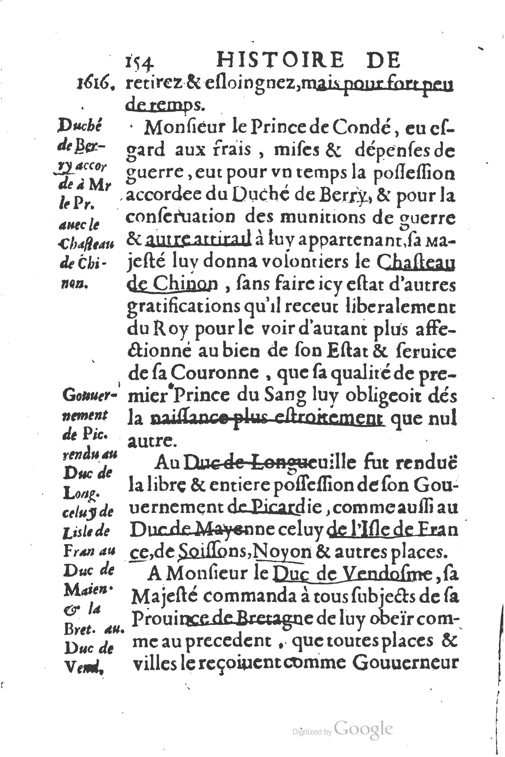 1626 - Joseph Bouillerot - Trésor de l’histoire générale de notre temps - BSB Munich