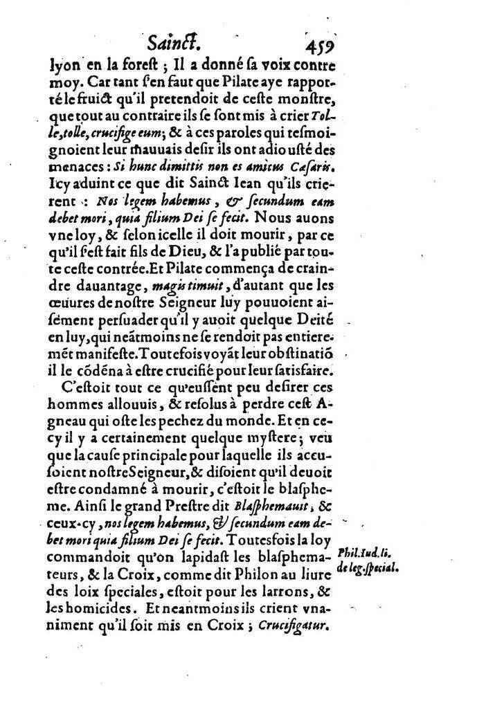 1607 - Nicolas Du Fossé - Trésor quadragésimal - T 02 - BM Lyon