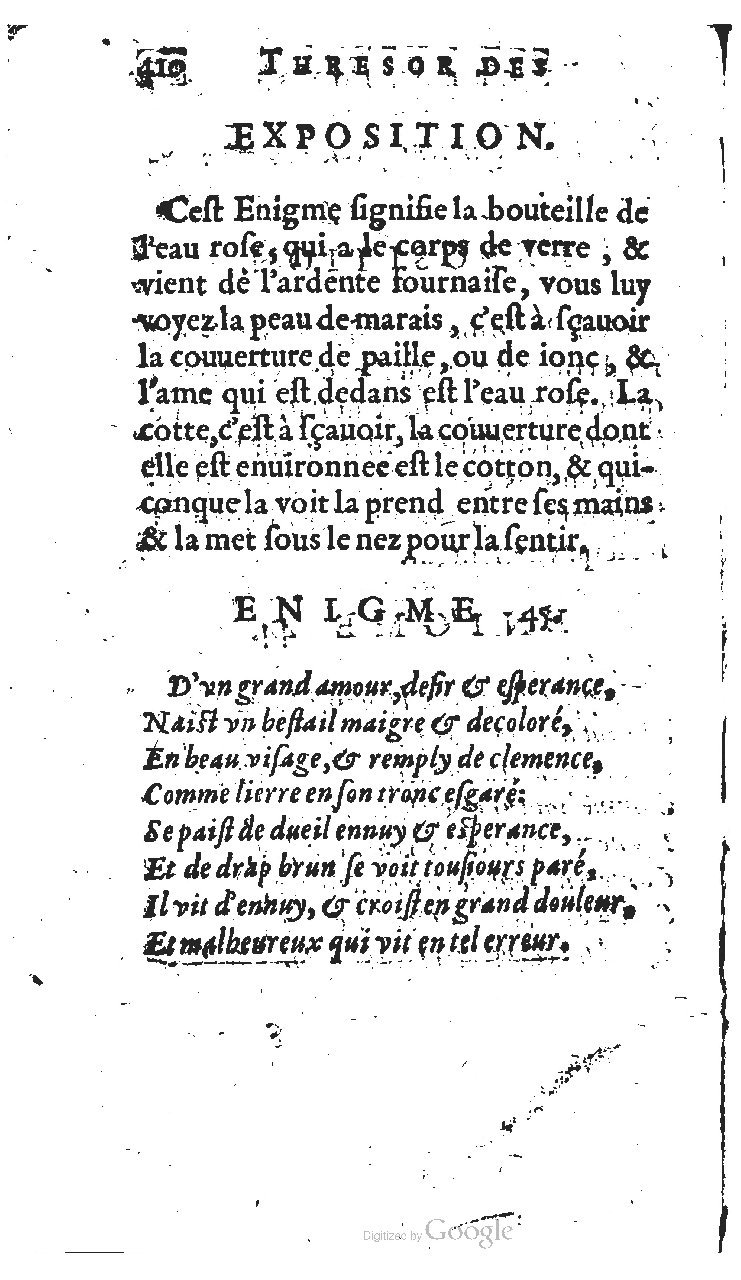 1627 - Jean Delamare - Trésor des récréations - BSB Munich 1627 - Jean Delamare - Trésor des récréations - BSB Munich