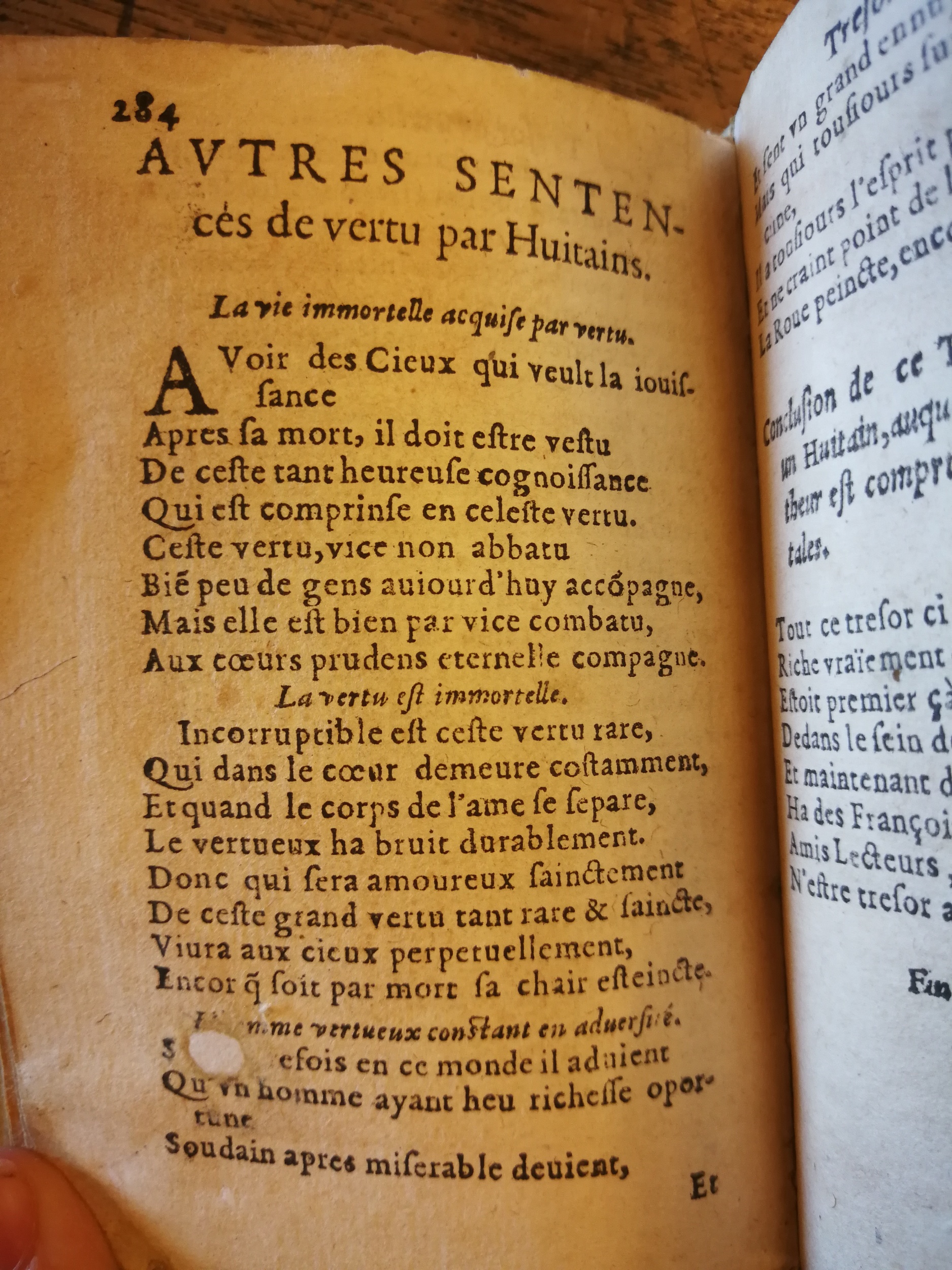 1576 - Benoît Rigaud - Trésor de vertu - BNC Florence