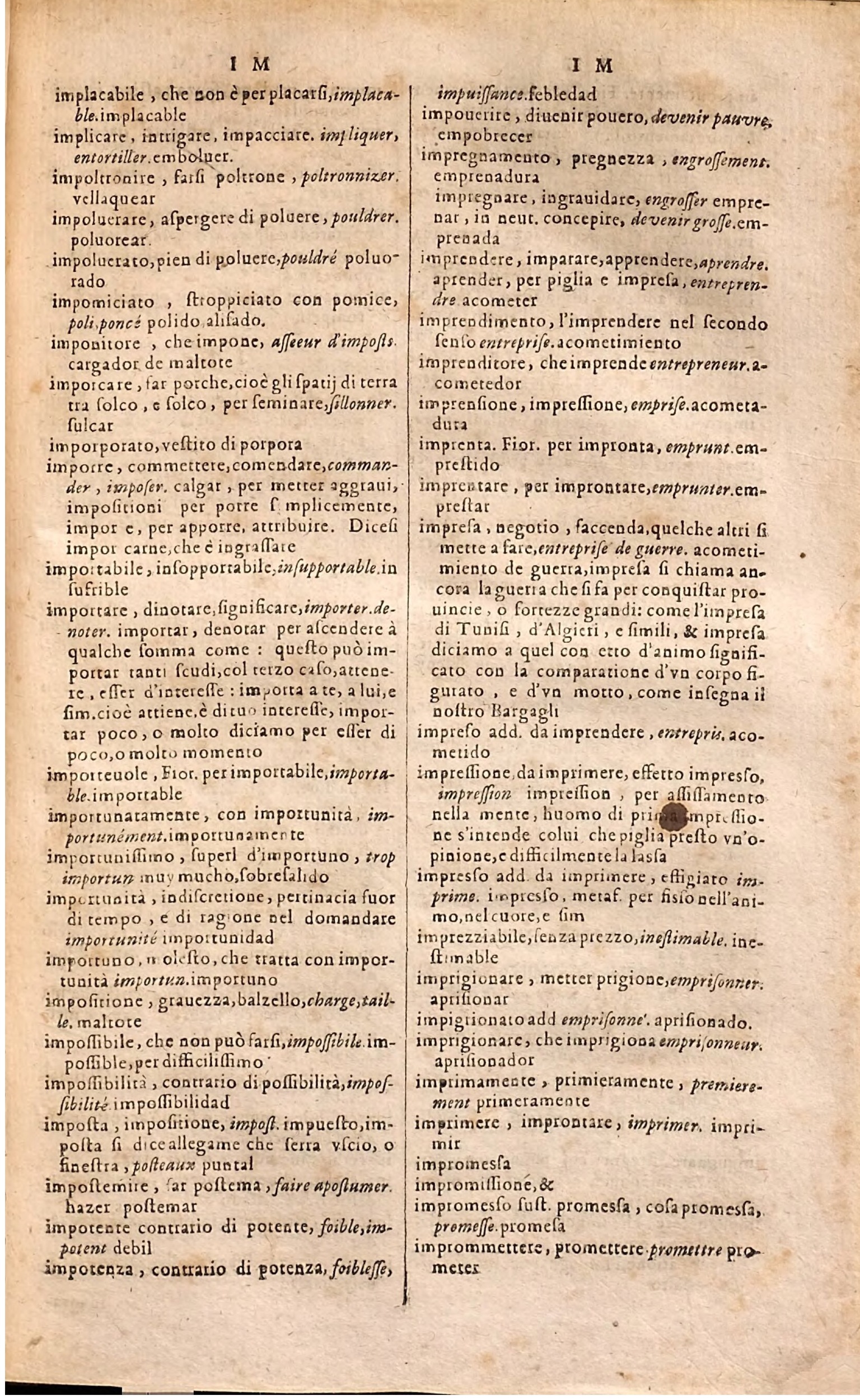 1627 - Jacques Crespin - Trésor des trois langues (Troisième partie) - Regensburg