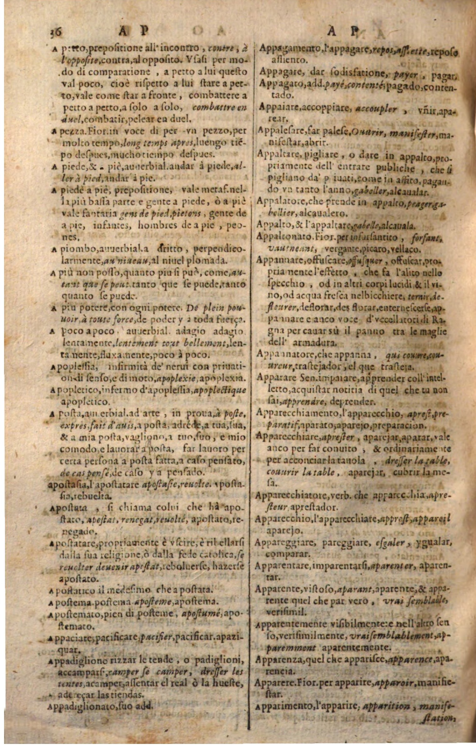 1644 - Jacques Crespin - Trésor des trois langues - Passau 1644 - Jacques Crespin - Trésor des trois langues - Passau