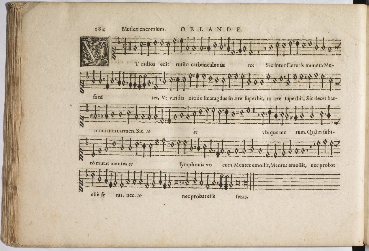 1594 - Paul Marceau - Trésor de musique d&#039;Orlande de Lassus, Superius, Bassus, Tenor, Quinta pars - BnF