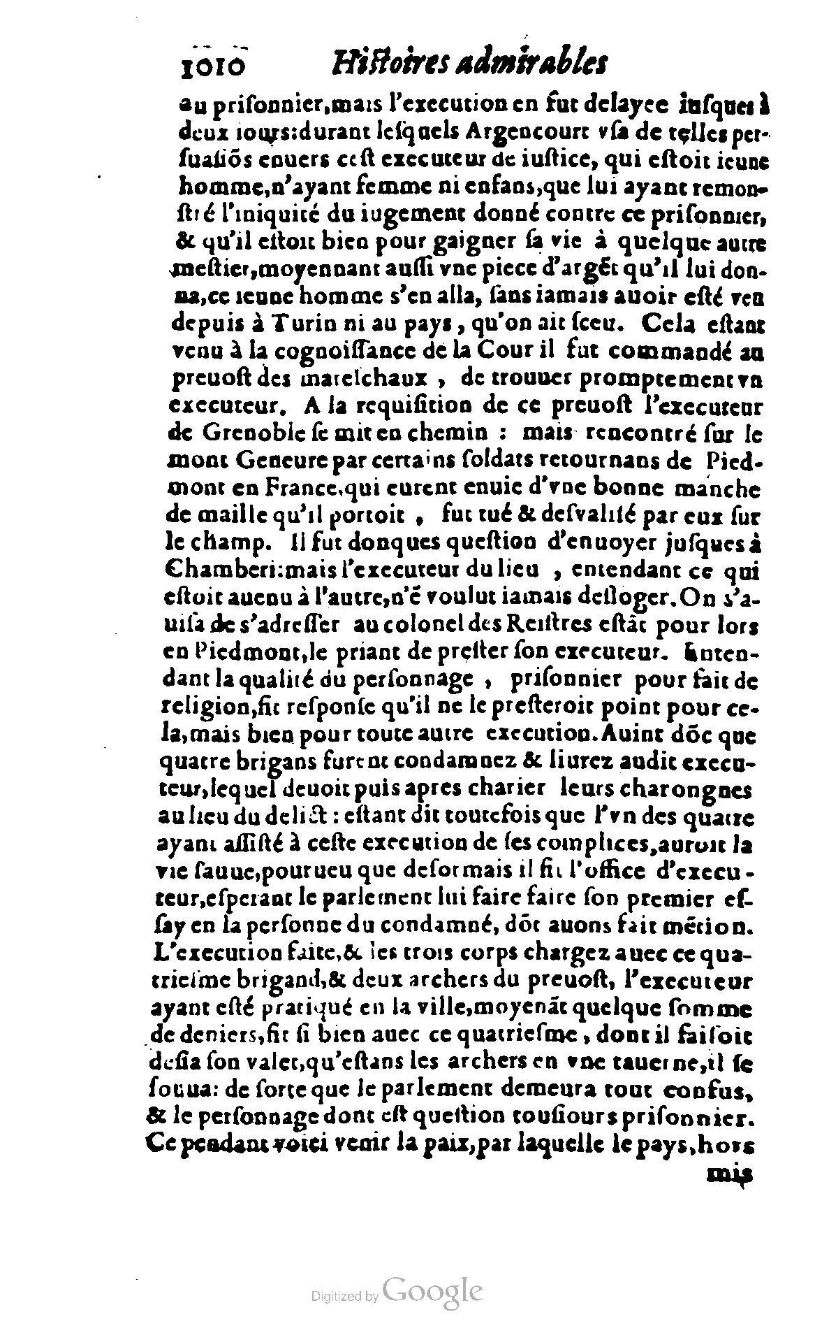 1620 - Samuel Crespin - Trésor d’histoires admirables et mémorables - BCU Lausanne