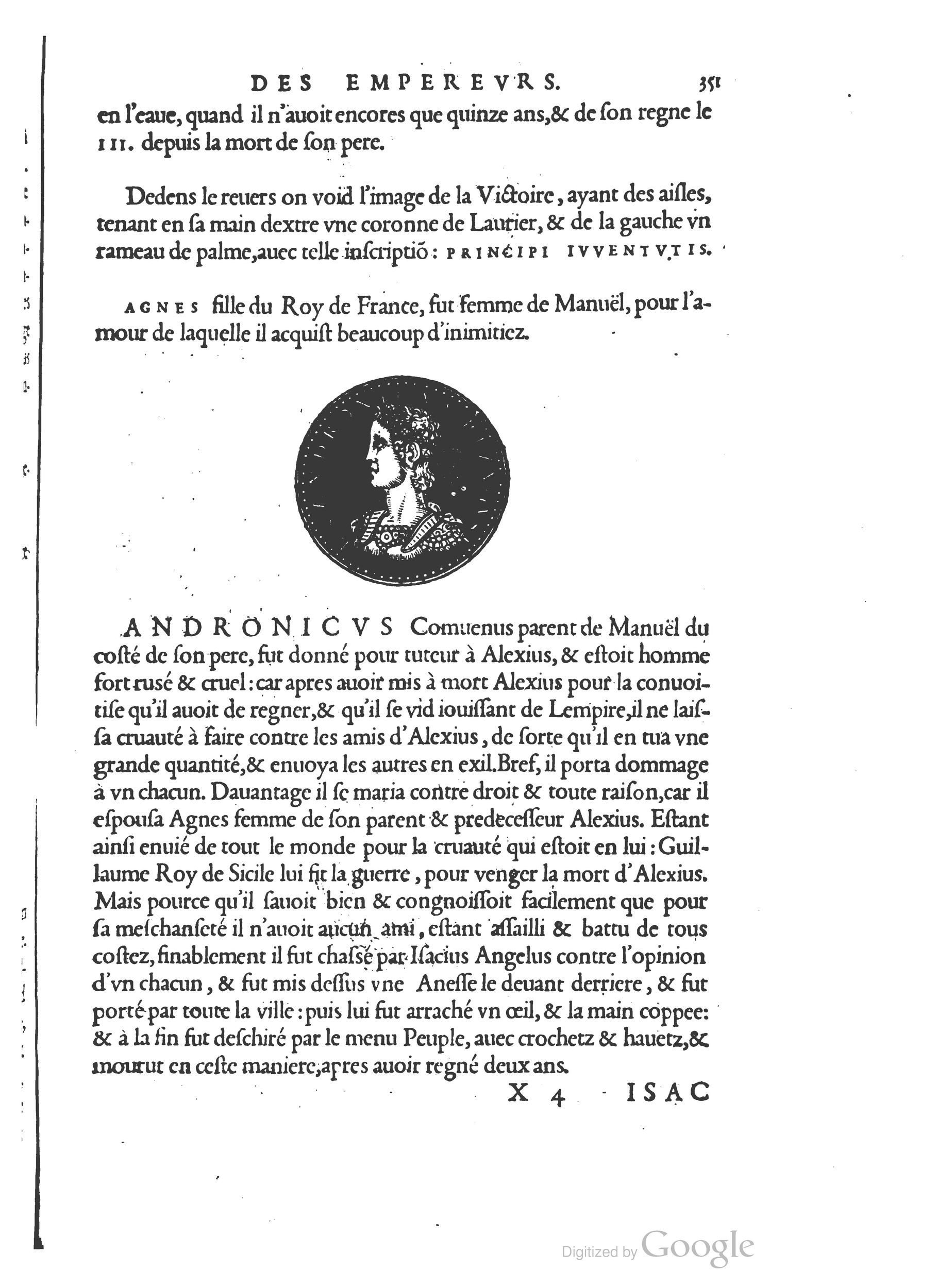 1553 - Jacopo Strada et Thomas Guérin - Épitome du Trésor des antiquités - BM Lyon