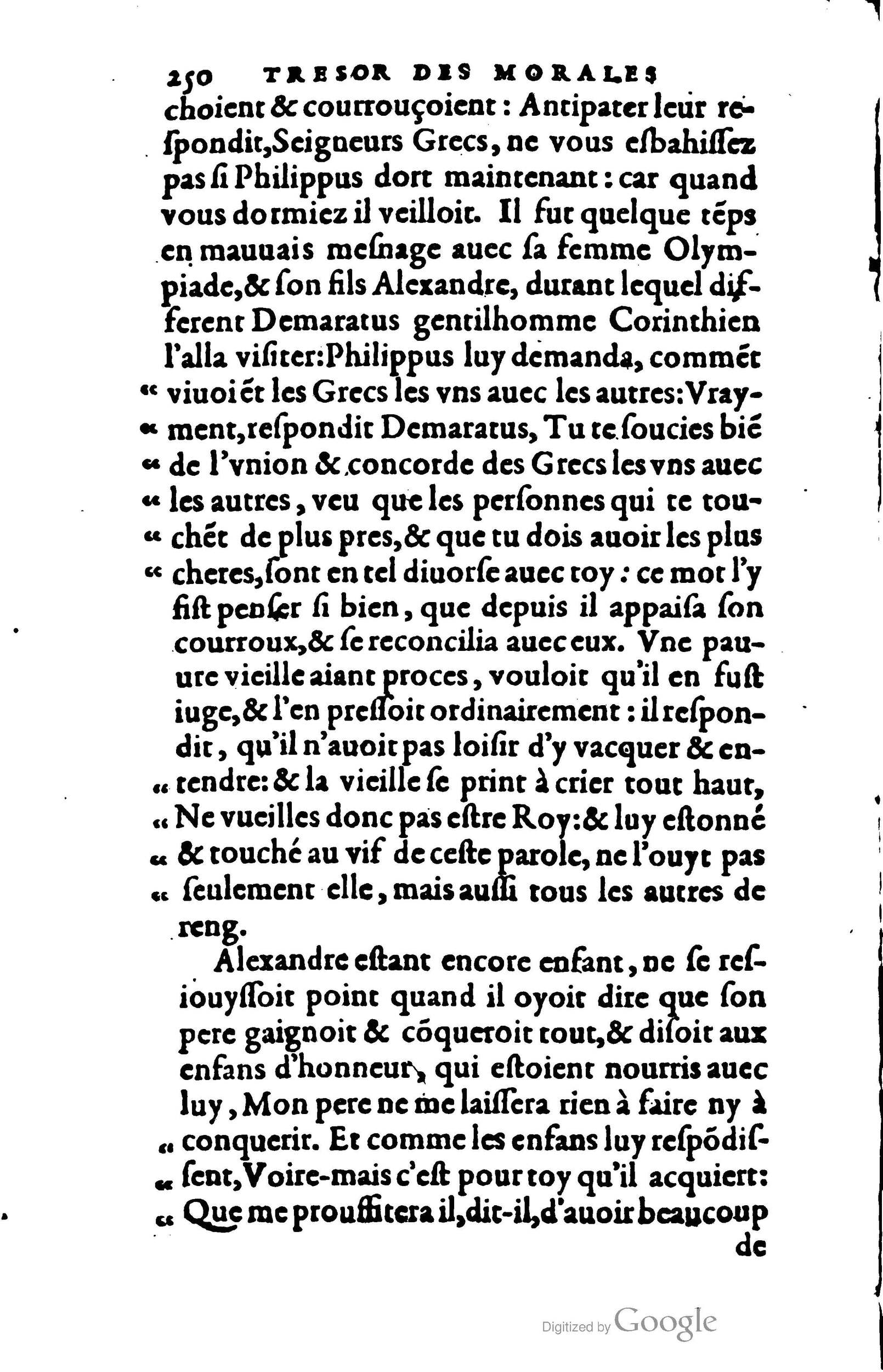 1578 - Jean Poupy - Trésor des morales de Plutarque - BSB Munich 1578 - Jean Poupy - Trésor des morales de Plutarque - BSB Munich
