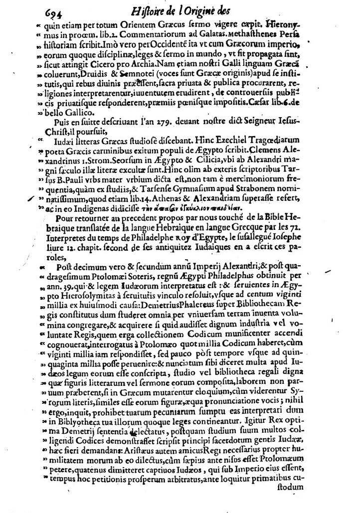 1613 - Matthieu Berjon - Trésor de l’histoire des langues de cet univers - BM Lyon