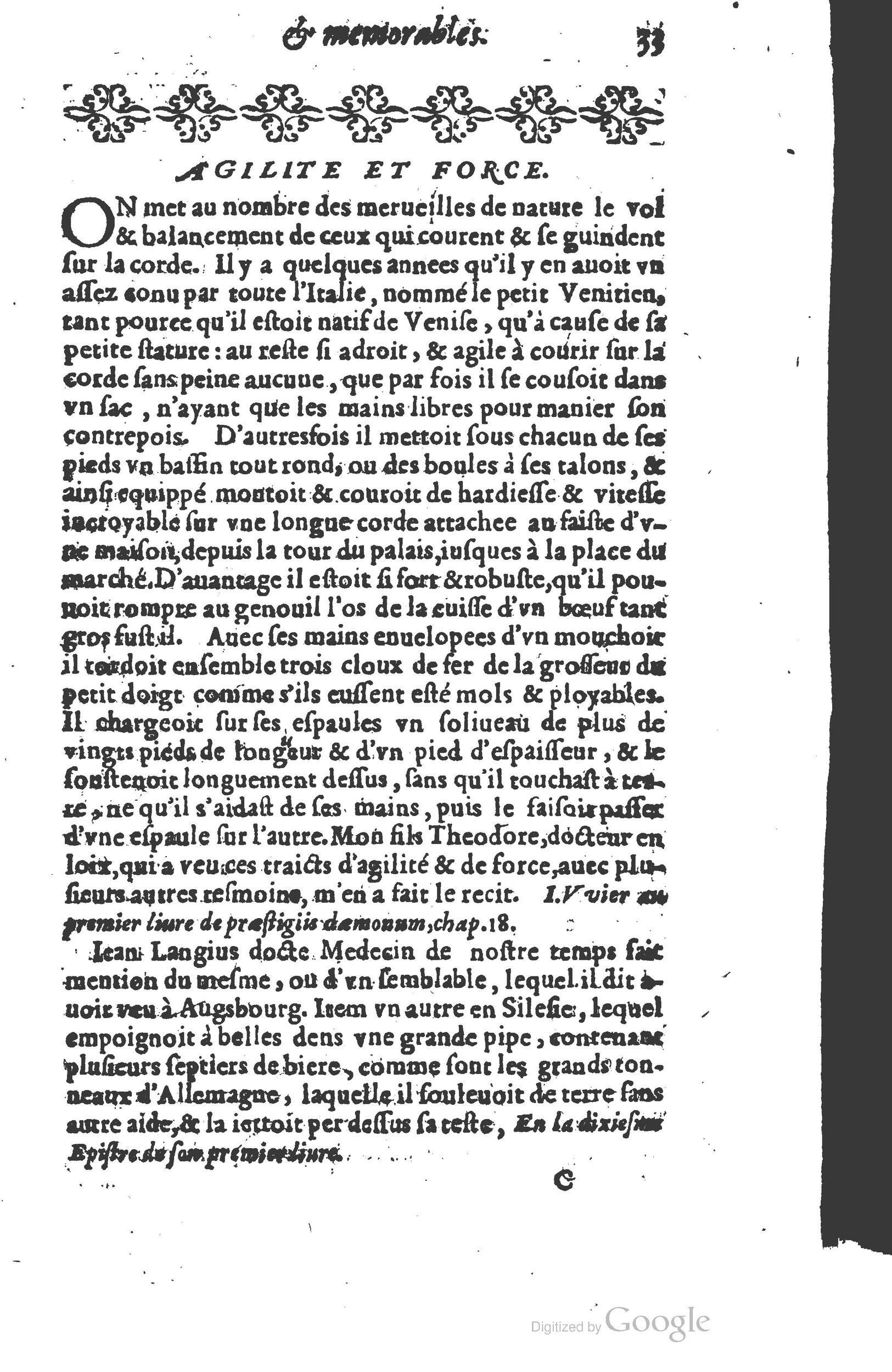 1610 - Paul Marceau - Trésor d’histoires admirables et mémorables - Princeton
