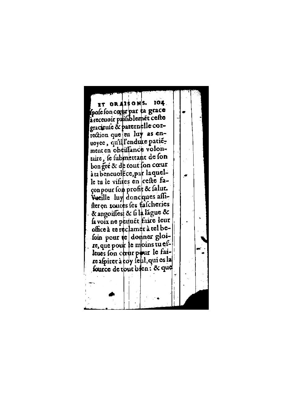 1596 - Guillaume Auvray - Trésor des prières, oraisons et instructions chrétiennes - BnF