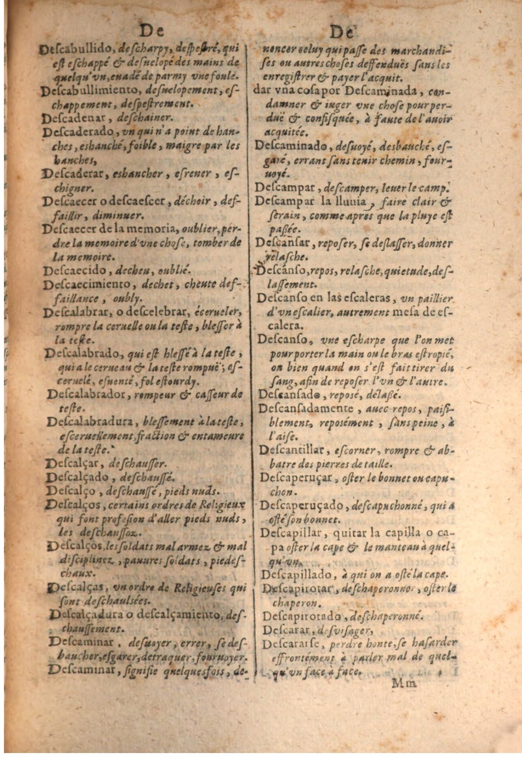 1645 - A. de Sommaville et A. Courbé - Trésor des deux langues espagnole et française - BSB Munich 1645 - A. de Sommaville et A. Courbé - Trésor des deux langues espagnole et française - BSB Munich