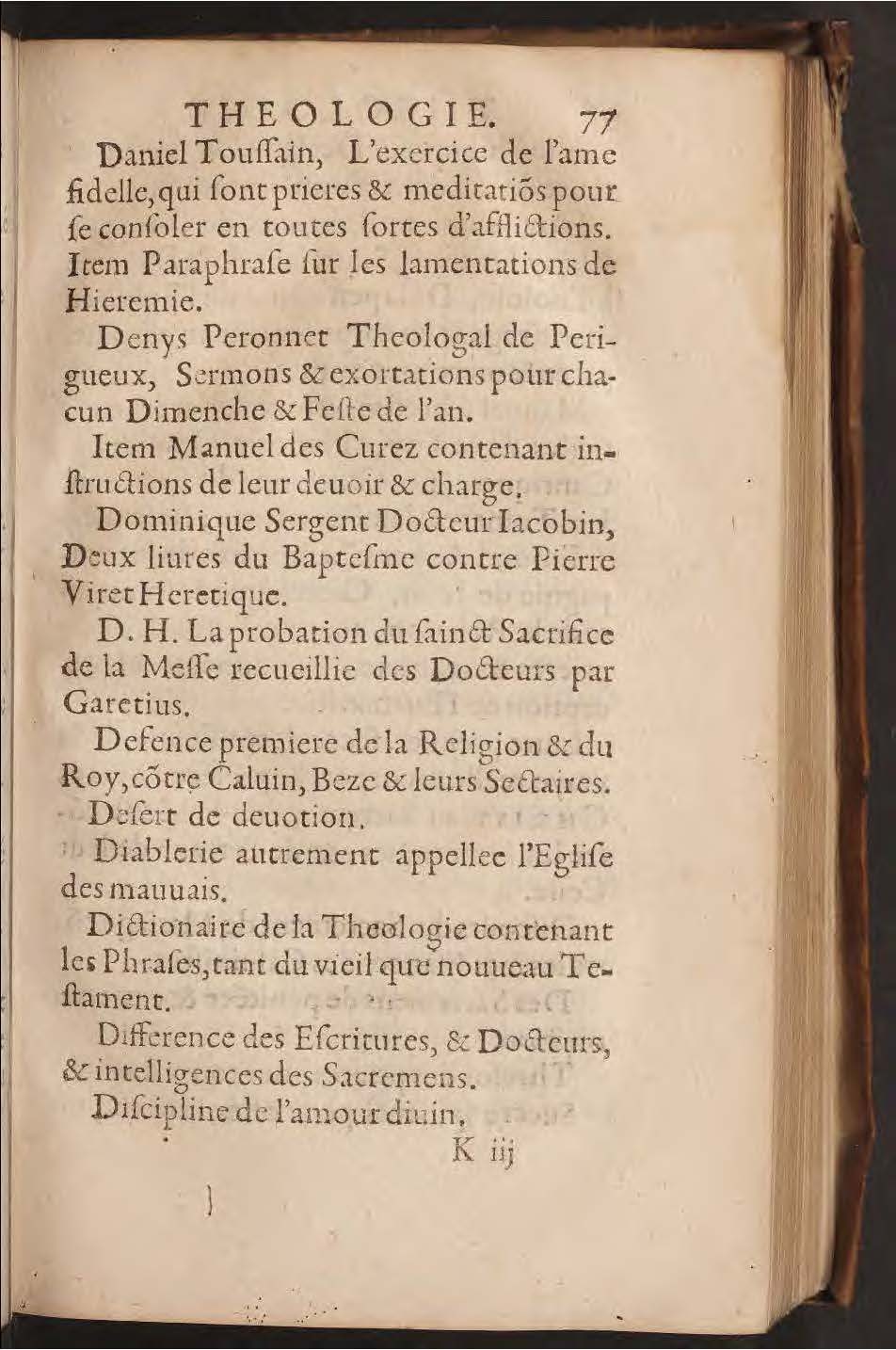 1602 - François Jacquin - Trésor des bons esprits français - BnF Arsenal