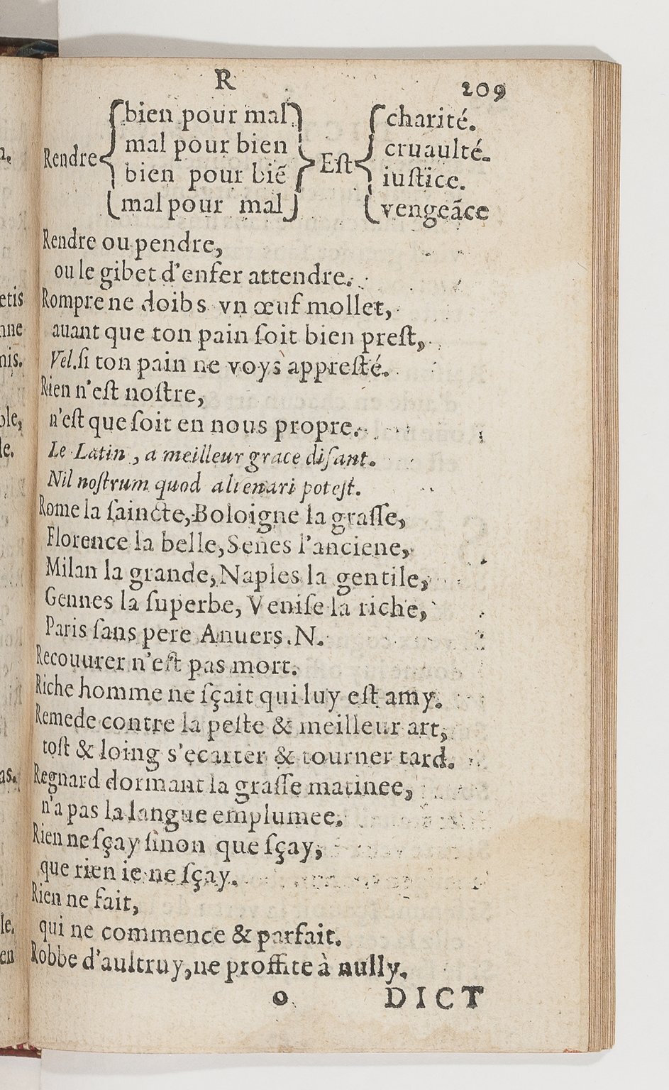 1577 - Jean d’Ogerolles - Trésor de sentences dorées - BnF Arsenal
