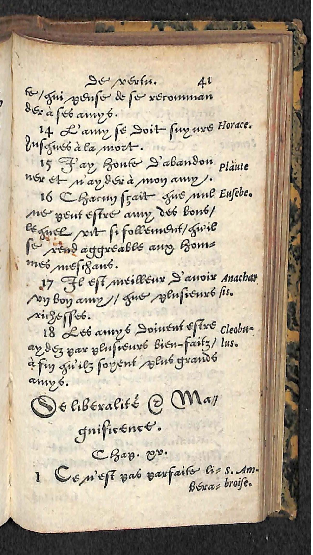 1560 - Hans de Laet - Trésor de vertu - Angers-archives