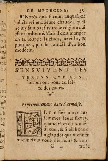 1586 - Benoît Rigaud - Trésor des fleurs et secrets de médecine - Université Paris Cité 1586 - Benoît Rigaud - Trésor des fleurs et secrets de médecine - Université Paris Cité