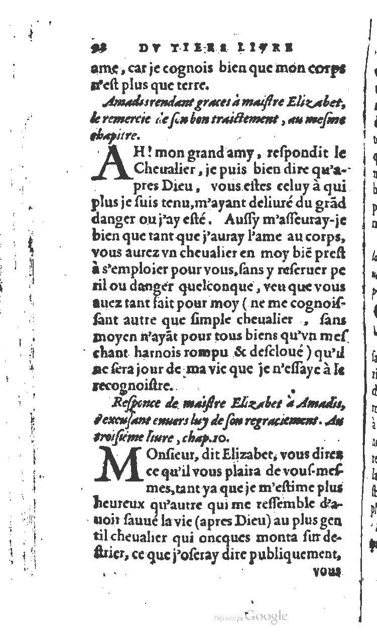 1572 - Jan van Waesberghe - Trésor des Amadis - BNC Rome 1572 - Jan van Waesberghe - Trésor des Amadis - BNC Rome