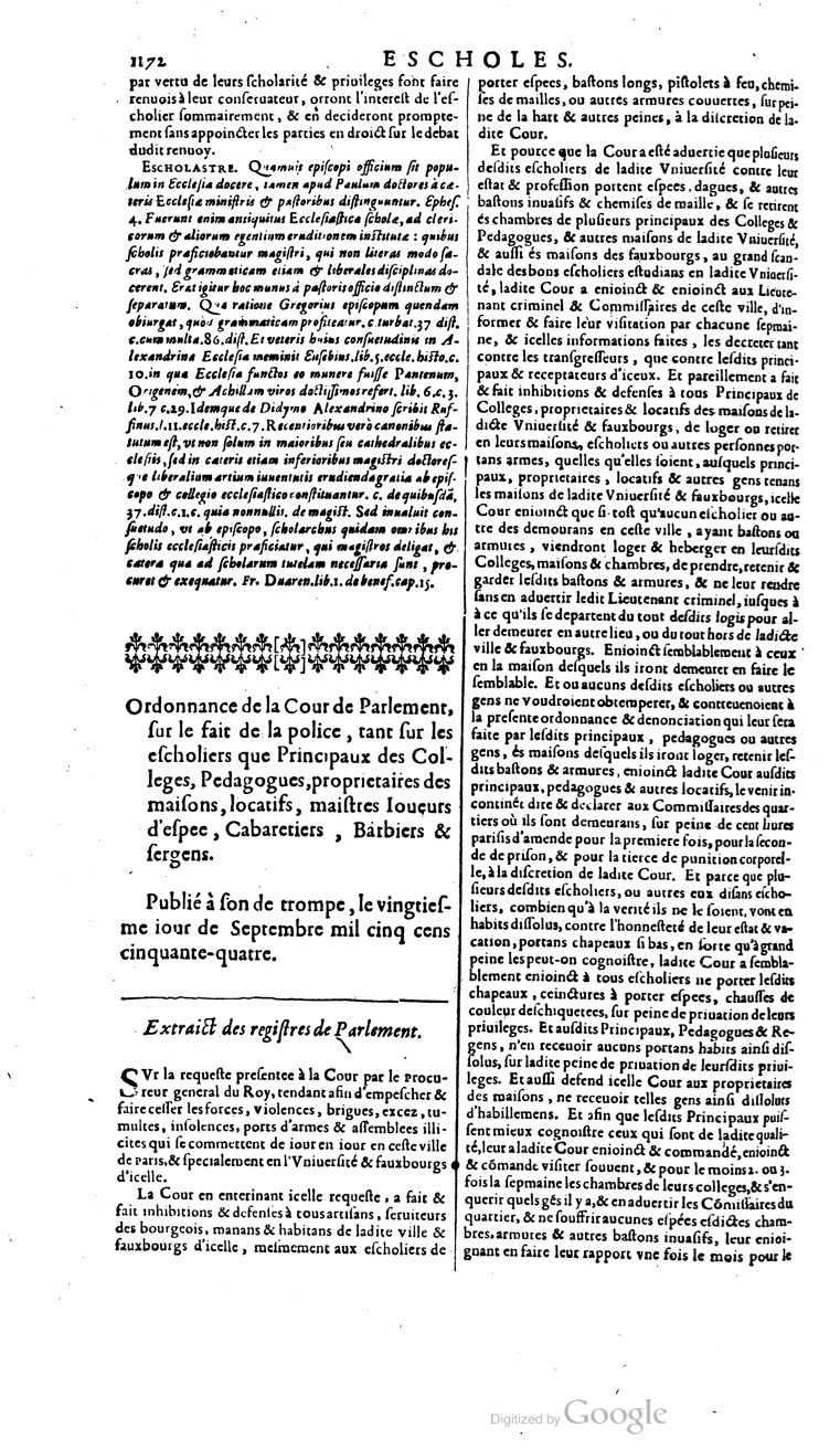 1629 - Veuve Nicolas Buon - Trésor du droit français (21754 T. 1) - BM Lyon 1629 - Veuve Nicolas Buon - Trésor du droit français (21754 T. 1) - BM Lyon