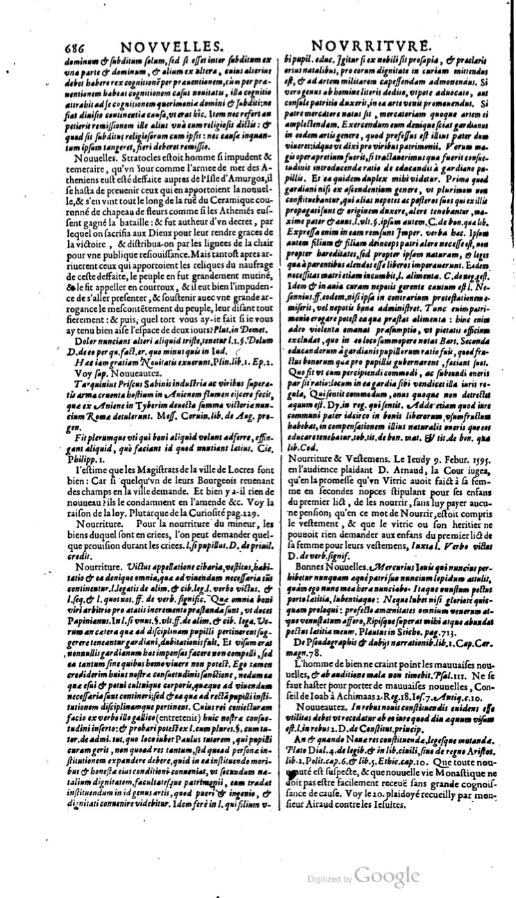 1629 - Veuve Nicolas Buon - Trésor du droit français (21754 T. 2) - BM Lyon