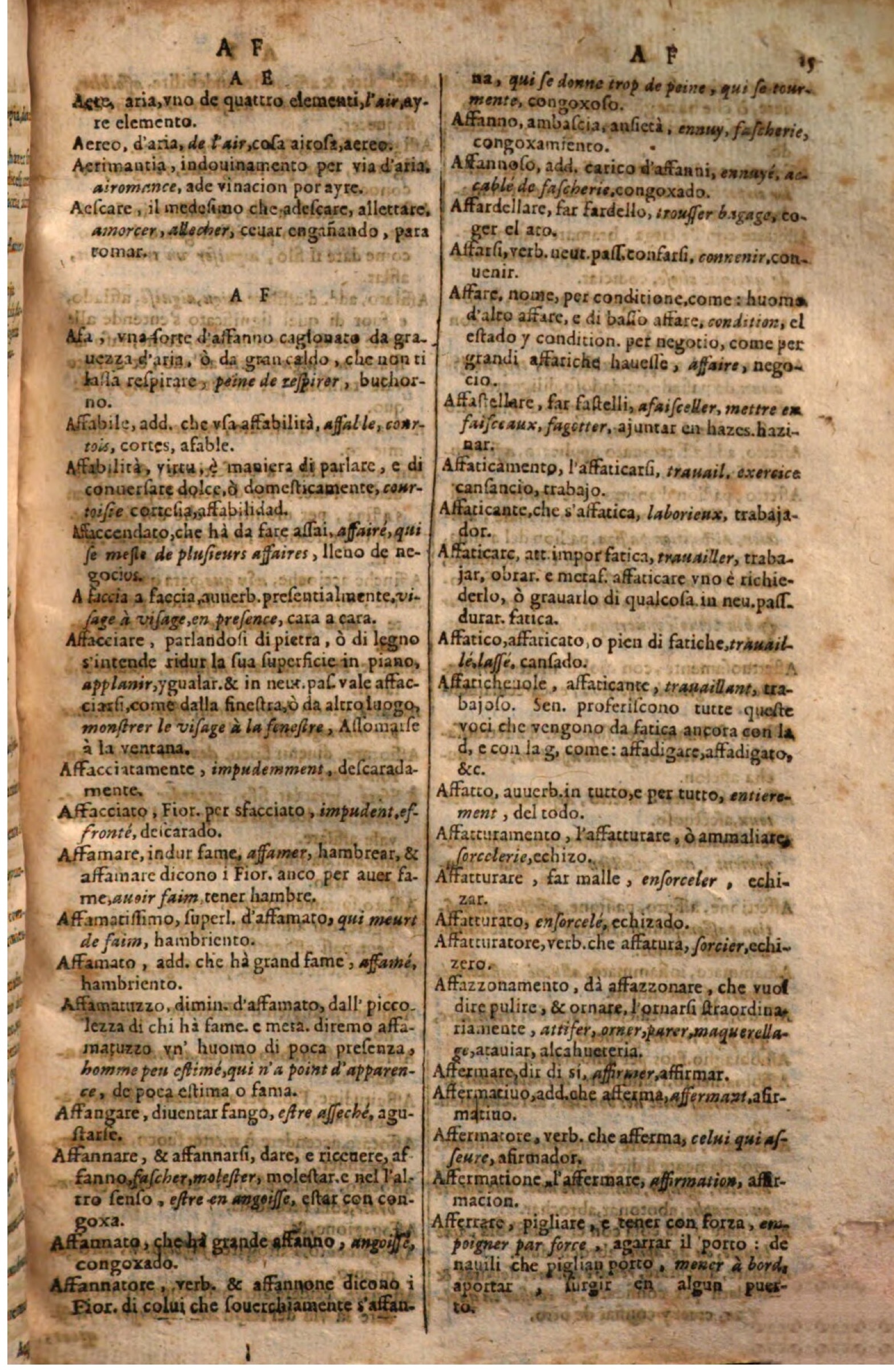 1644 - Jacques Crespin - Trésor des trois langues - Passau 1644 - Jacques Crespin - Trésor des trois langues - Passau