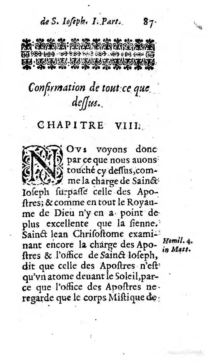 1646 - Jean Piot - Trésor inestimable de Saint-Joseph - BNC Rome