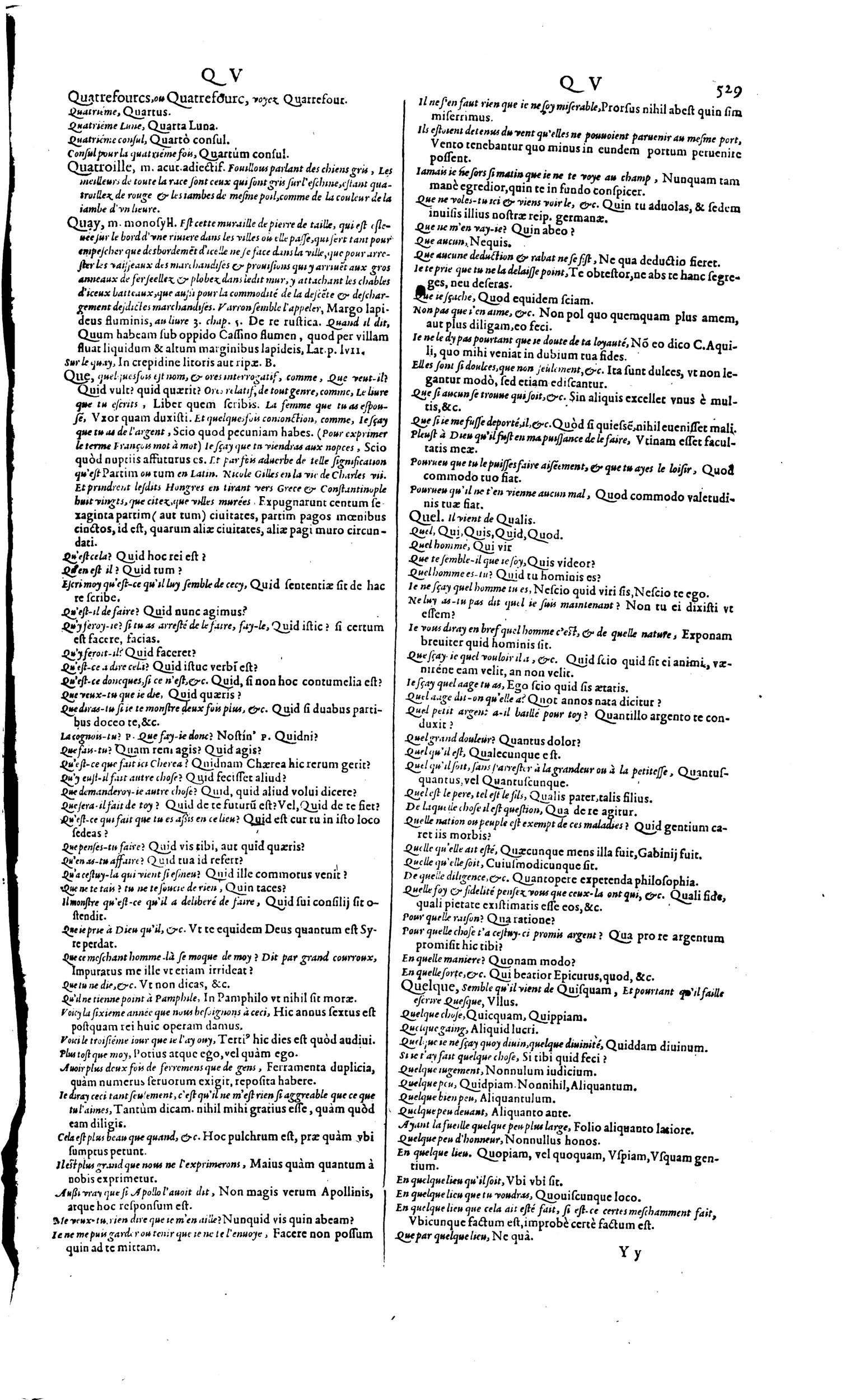 1606 - David Douceur - Trésor de la langue française - BM Lyon 1606 - David Douceur - Trésor de la langue française - BM Lyon