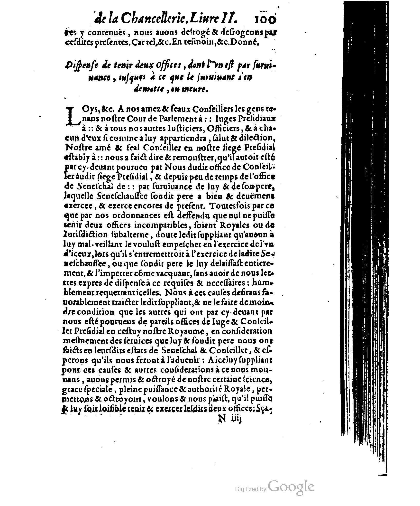 1614 - Jean Richer - Trésor du nouveau style et protocole de la chancellerie de France - BSB Munich