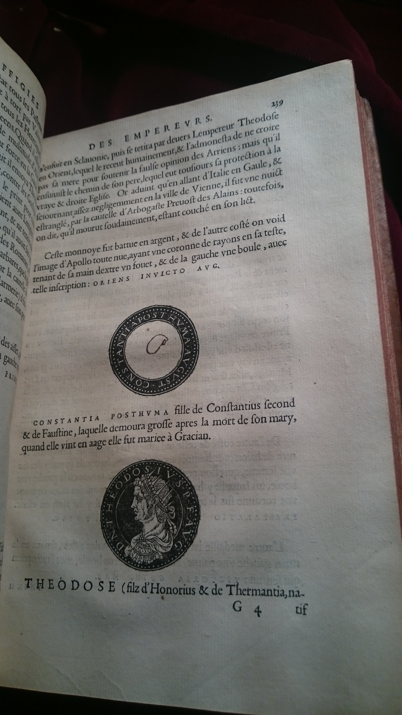 1553 - Jacopo Strada et Thomas Guérin - Épitome du Trésor des antiquités - BM Amiens