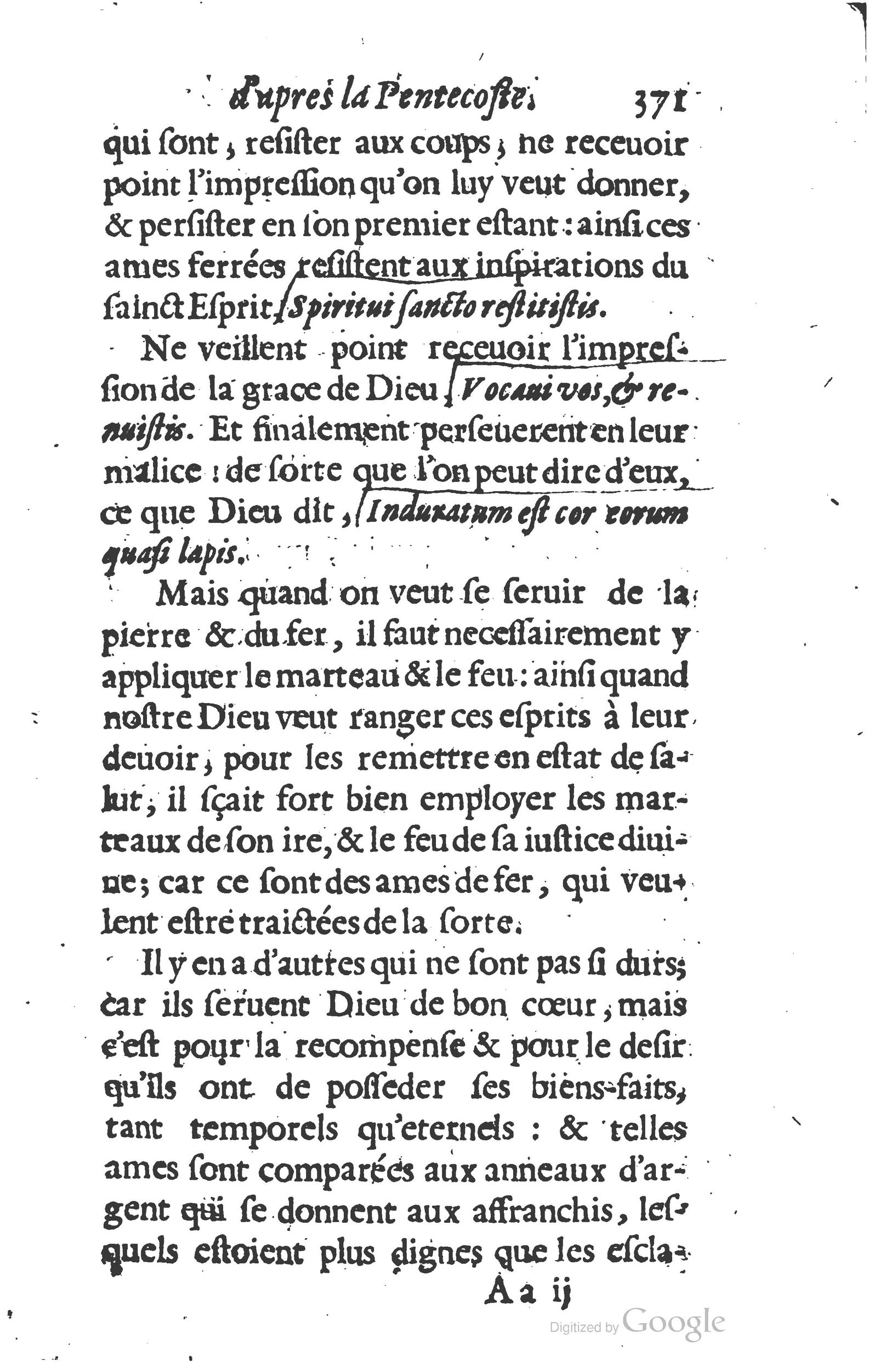 1629 - Manassés de Préaulx - Sermons ou Trésors de la piété chrétienne - BM Lyon