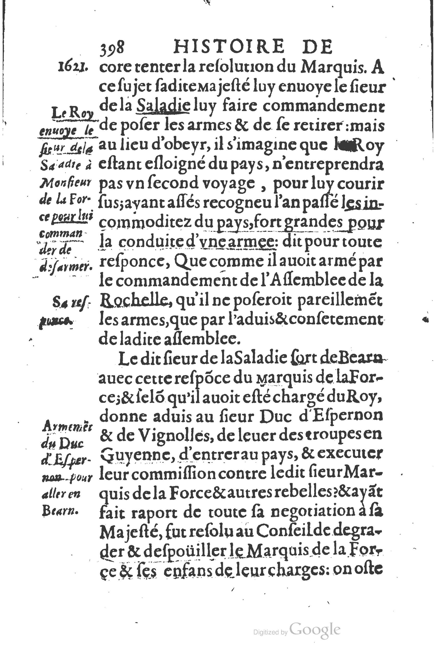 1626 - Joseph Bouillerot - Trésor de l’histoire générale de notre temps - BSB Munich