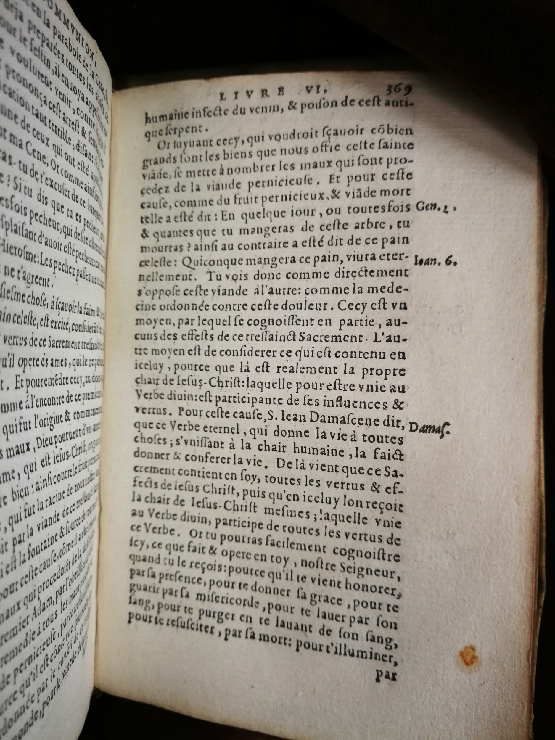 1596 - Balthazar Bellère - Trésor et abrégé de toutes les œuvres spirituelles du révérend Père F. Louis de Grenade - BU Lille