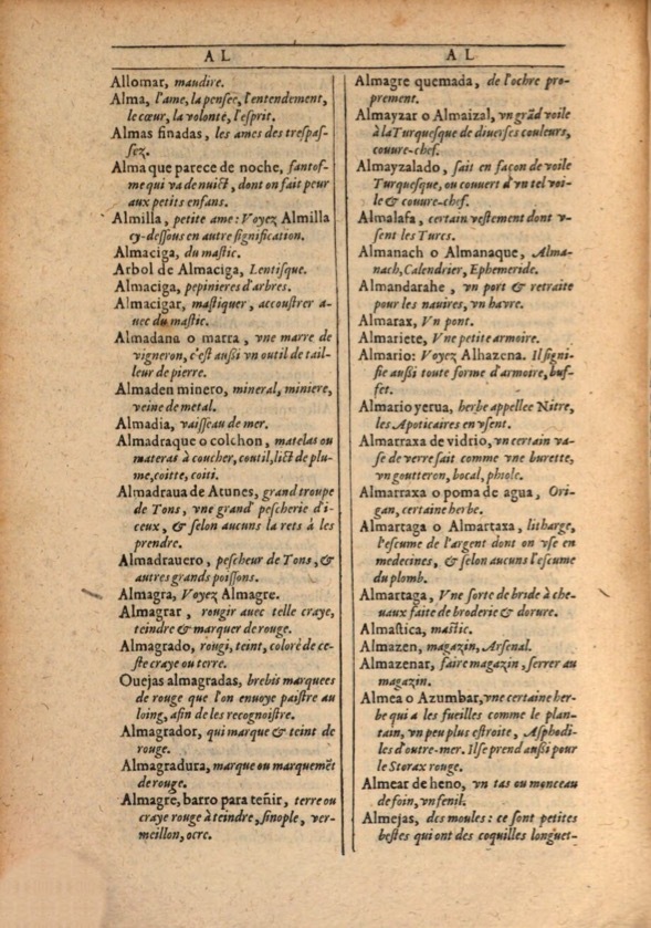 1607 - Marc Orry - Trésor des deux langues espagnole et française (Première et Seconde parties) - ÖNB Wien