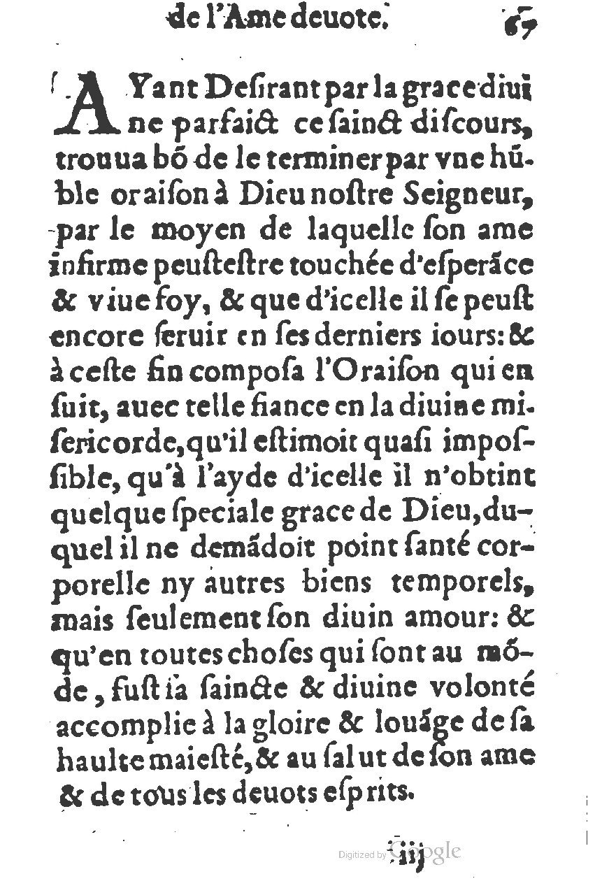 1578 - Guillaume Chaudière - Trésor de dévotion traitant de plusieurs belles vertus - BM Lyon