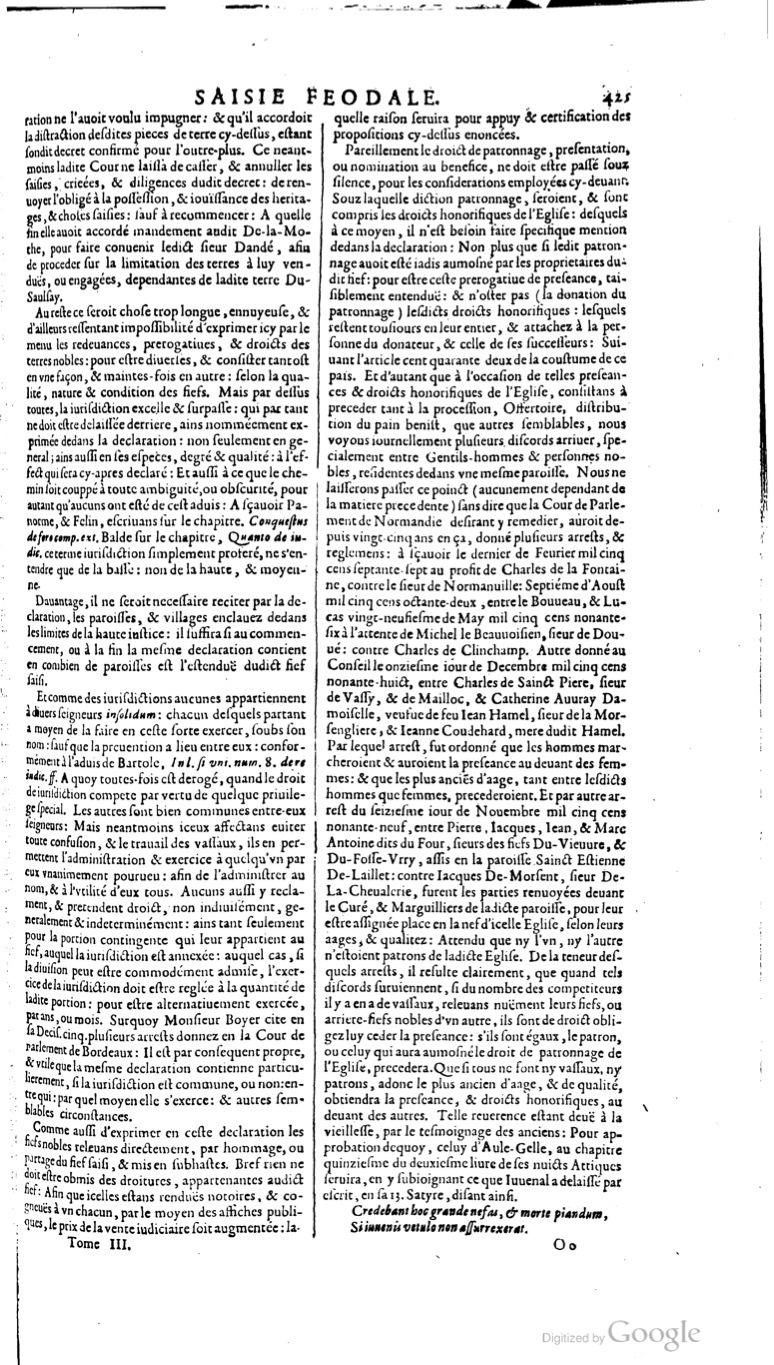 1629 - Veuve Nicolas Buon - Trésor du droit français (21754 T. 3) - BM Lyon 1629 - Veuve Nicolas Buon - Trésor du droit français (21754 T. 3) - BM Lyon