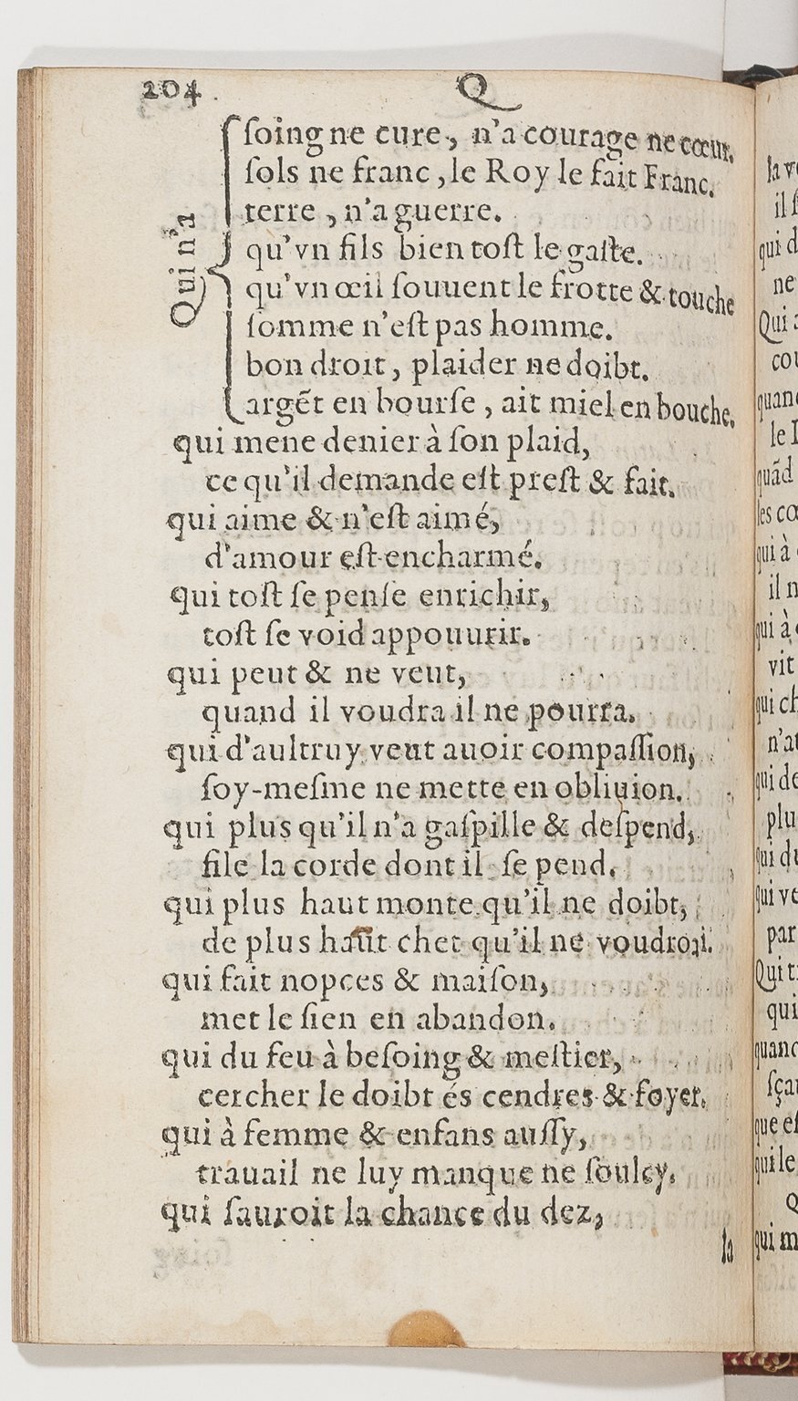 1577 - Jean d’Ogerolles - Trésor de sentences dorées - BnF Arsenal